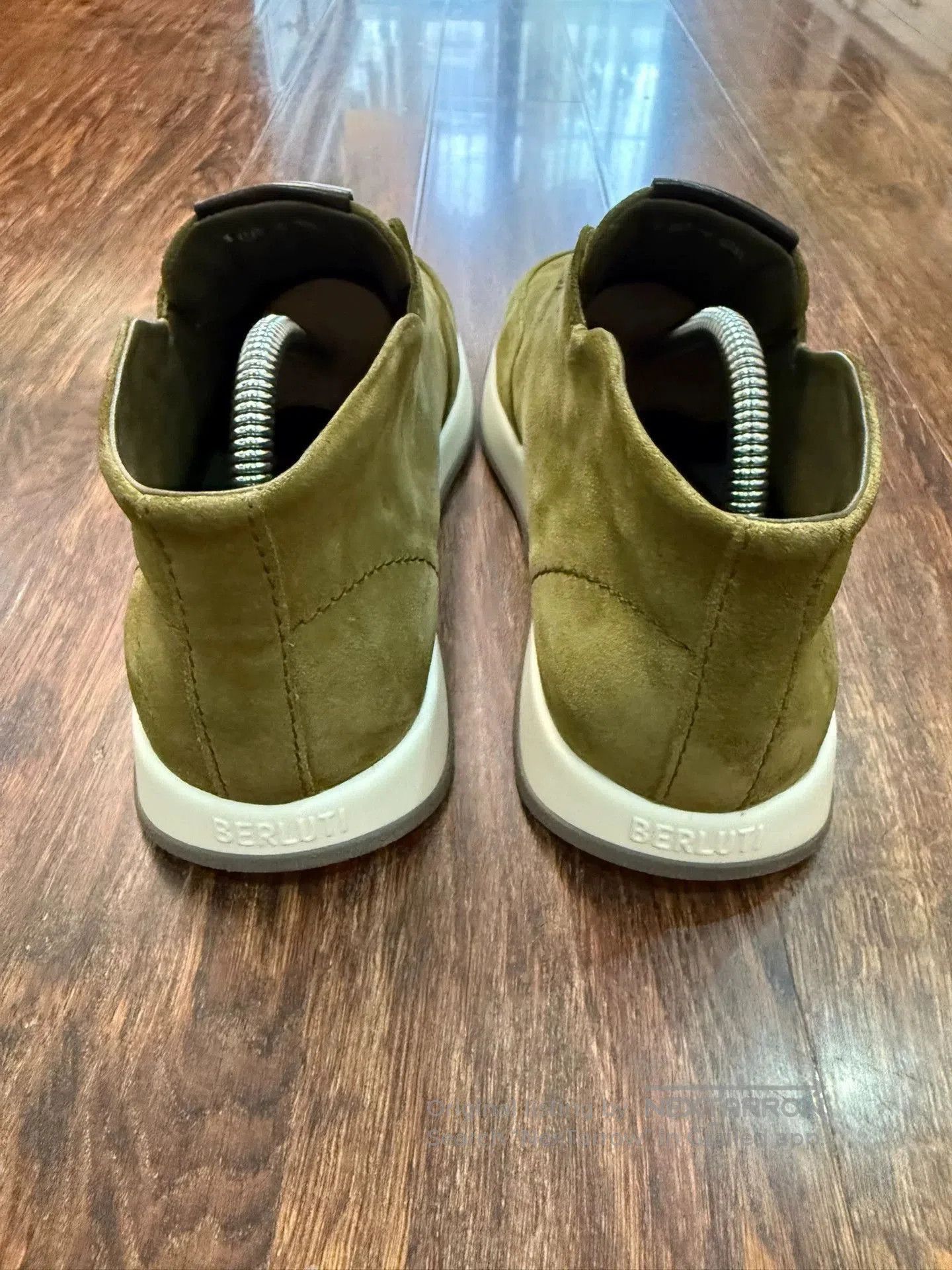Berluti Green Slip-On Shoes Size 7.5. Size US 7.5 / EU 40-41 - 3 Thumbnail