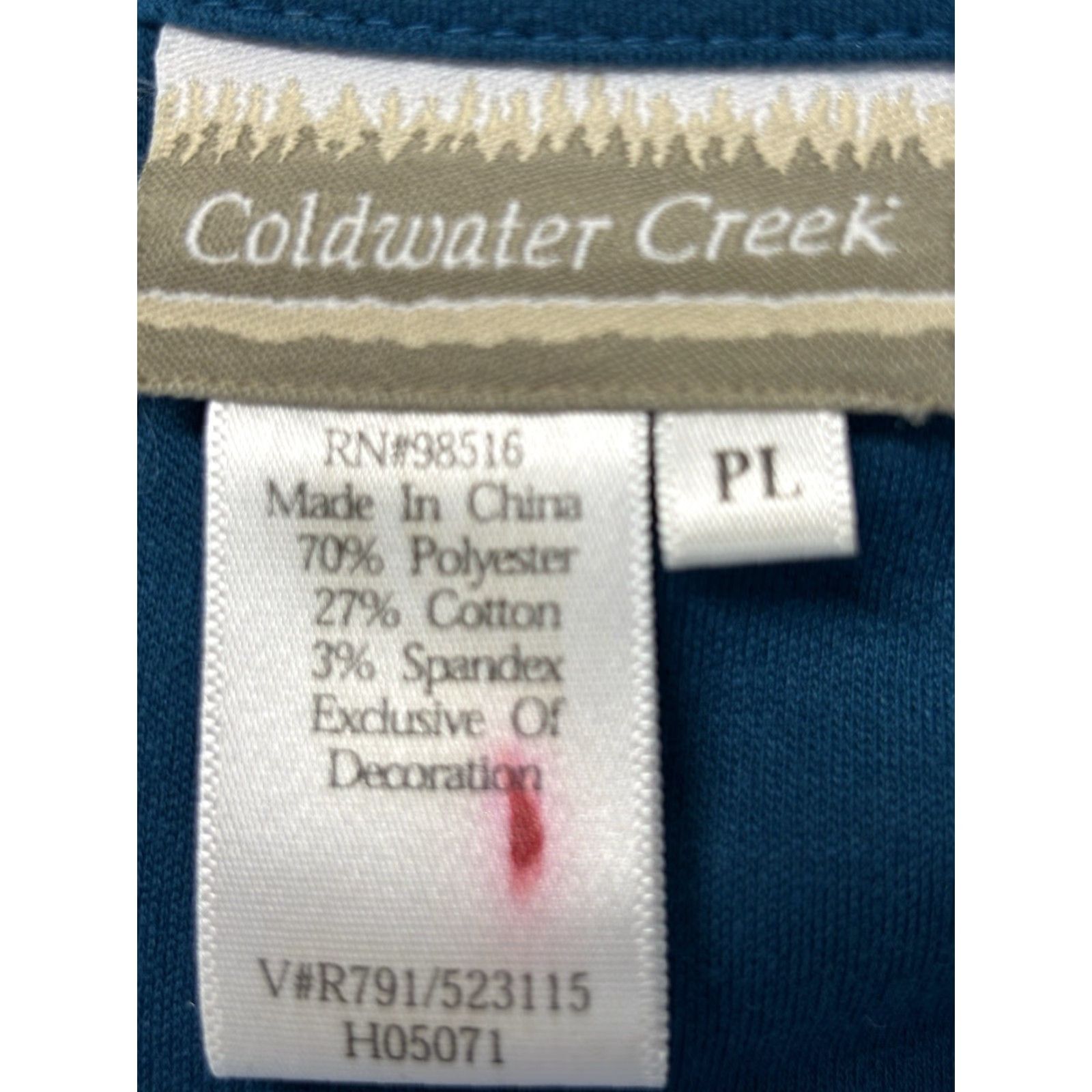 Coldwater Creek VINTAGE Coldwater Creek Cardigan Sweatshirt Women LP Petite Teal Tapestry Trim Granny Core Indie Cottage Core Boxy Lp Large Petite Women Mens? Size L / US 10 / IT 46 - 7 Thumbnail