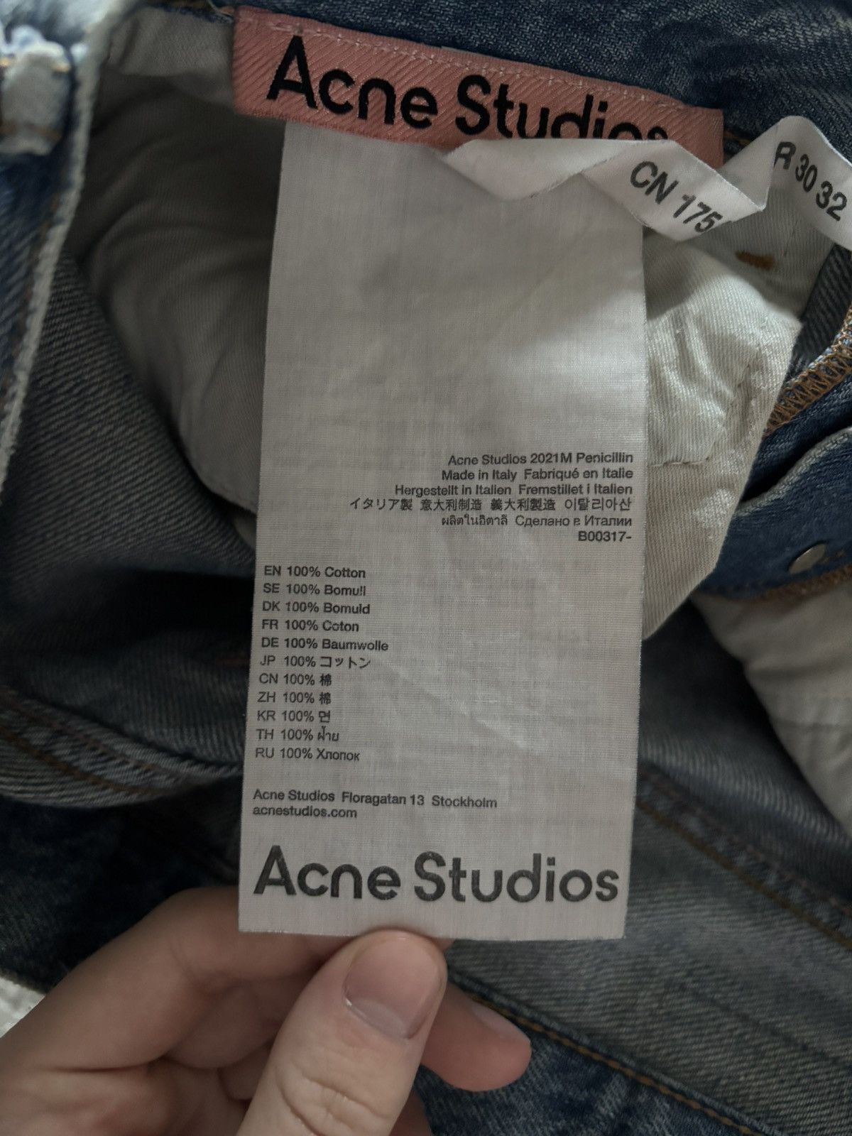 Acne Studios Bootcut 2021m mudwash Size US 30 / EU 46 - 6 Thumbnail