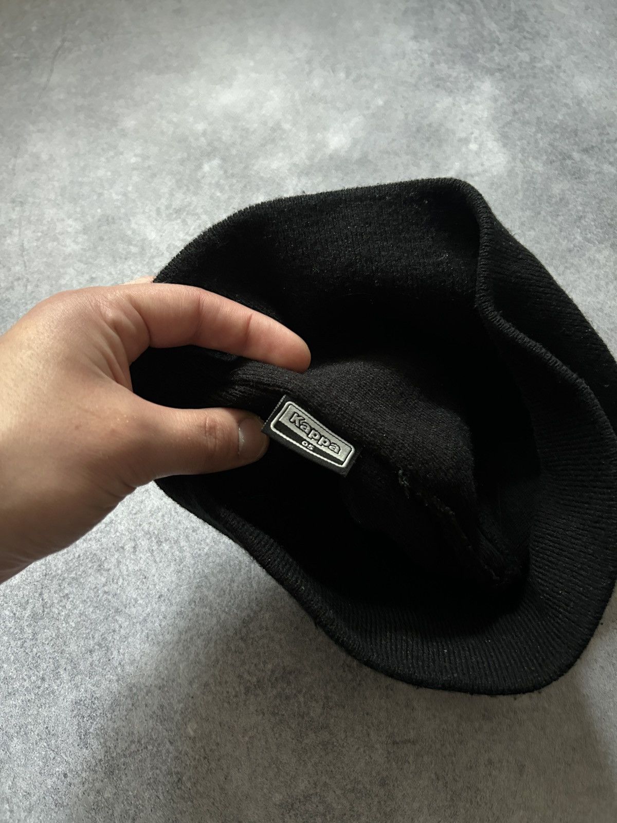 Kappa Vintage Kappa Big logo Beanie hats mens rare Size ONE SIZE - 4 Thumbnail