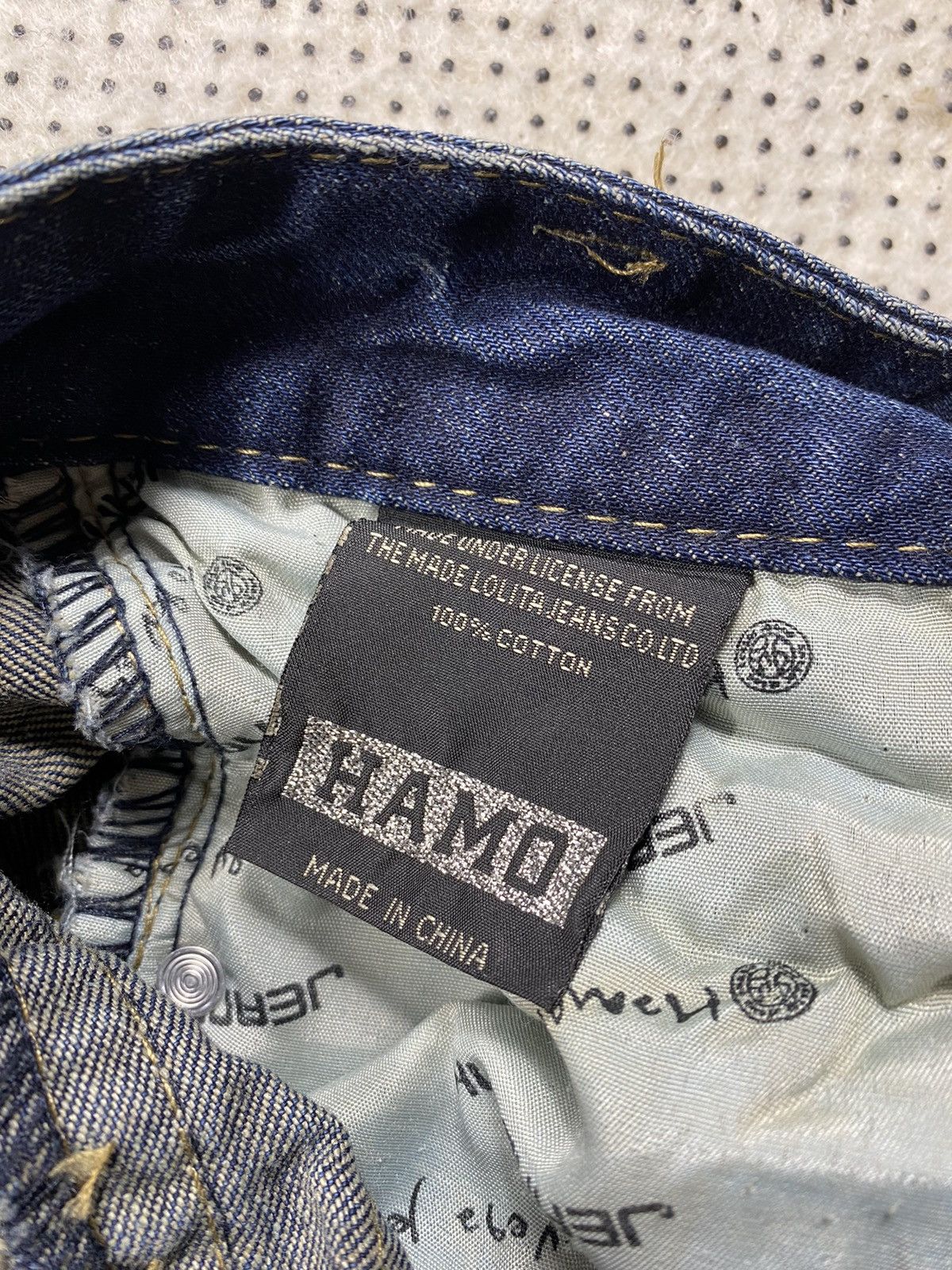 Hysteric Glamour × PPFM Distressed Short Denim By Hamo Jeans Size US 32 / EU 48 - 7 Thumbnail