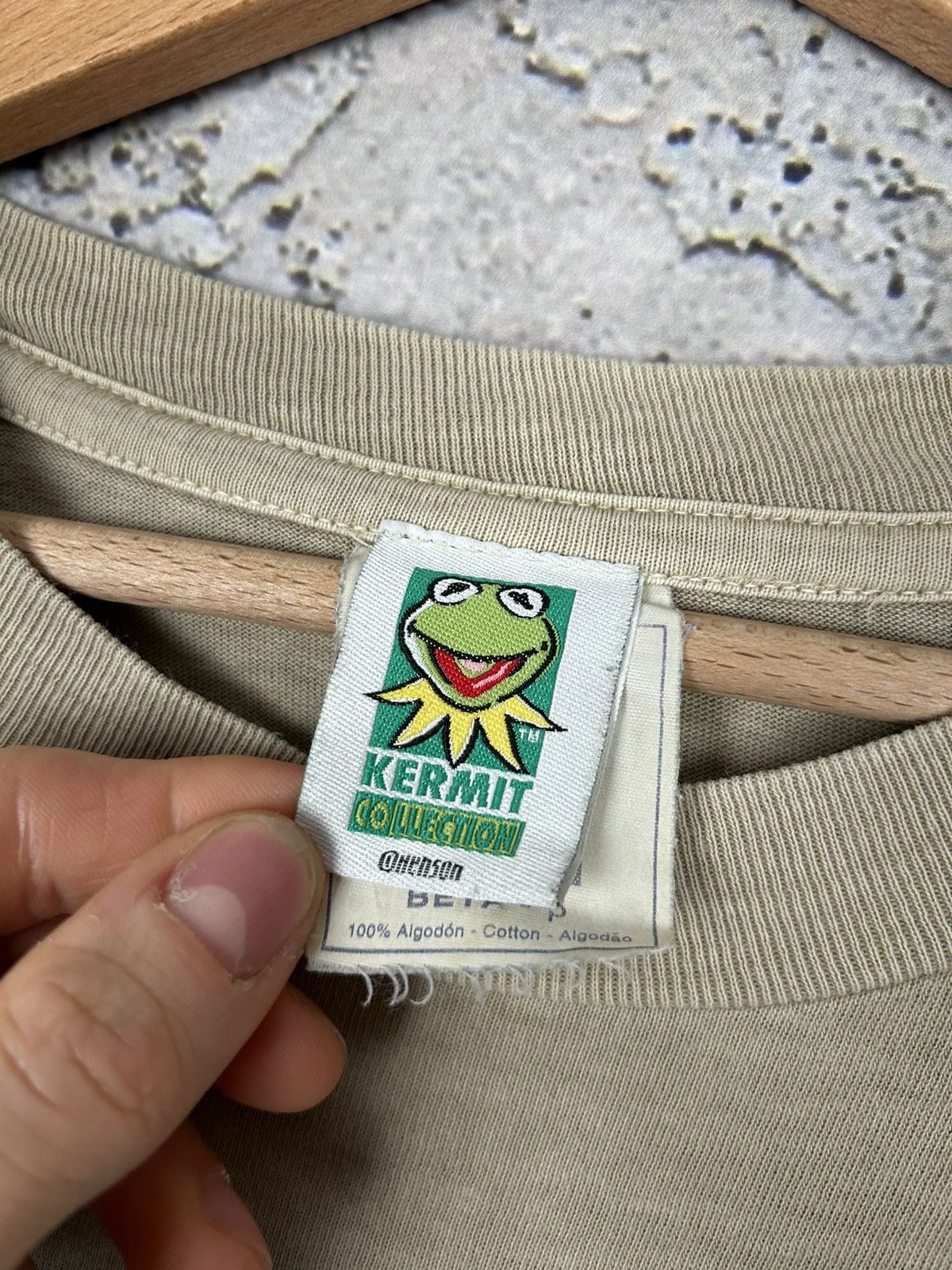 Cartoon Network Vintage Kermit and Piggy Muppets Movie Henson Wedding 90s Size US XL / EU 56 / 4 - 5 Thumbnail
