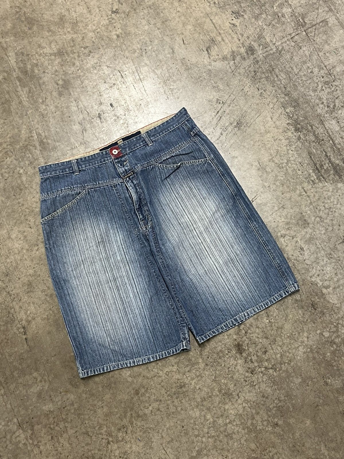 Marithe + Francois Girbaud MFG vintage baggy fit jorts skater streetwear hype rare Size US 38 / EU 54 - 5 Thumbnail
