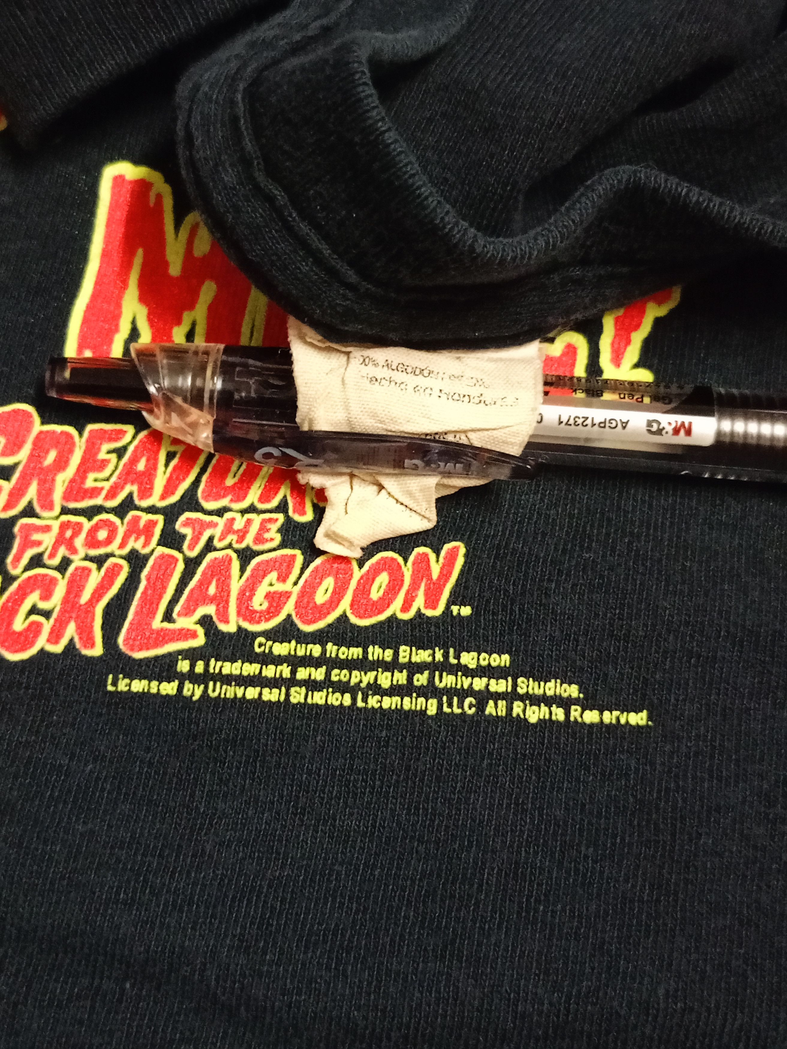 Vintage Vintage creature of the black lagoon movie T shirt Size US L / EU 52-54 / 3 - 3 Thumbnail