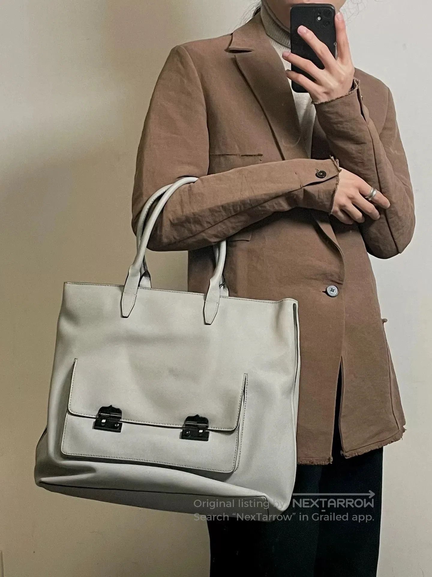 Alexander McQueen Alexander McQueen Gray Tote Bag. Size ONE SIZE - 1 Thumbnail