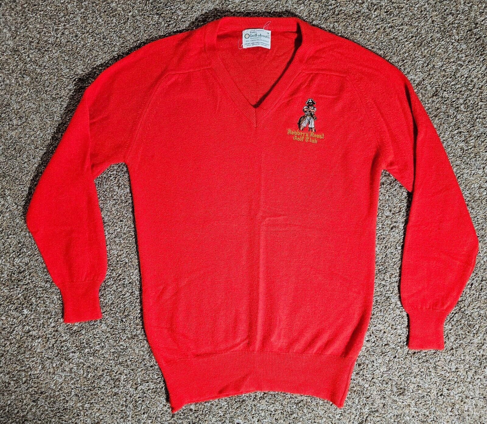 Etonic Etonic Golf-Abouts Robbers Roost Golf Club Sweater M V-Neck Size US M / EU 48-50 / 2 - 1 Thumbnail