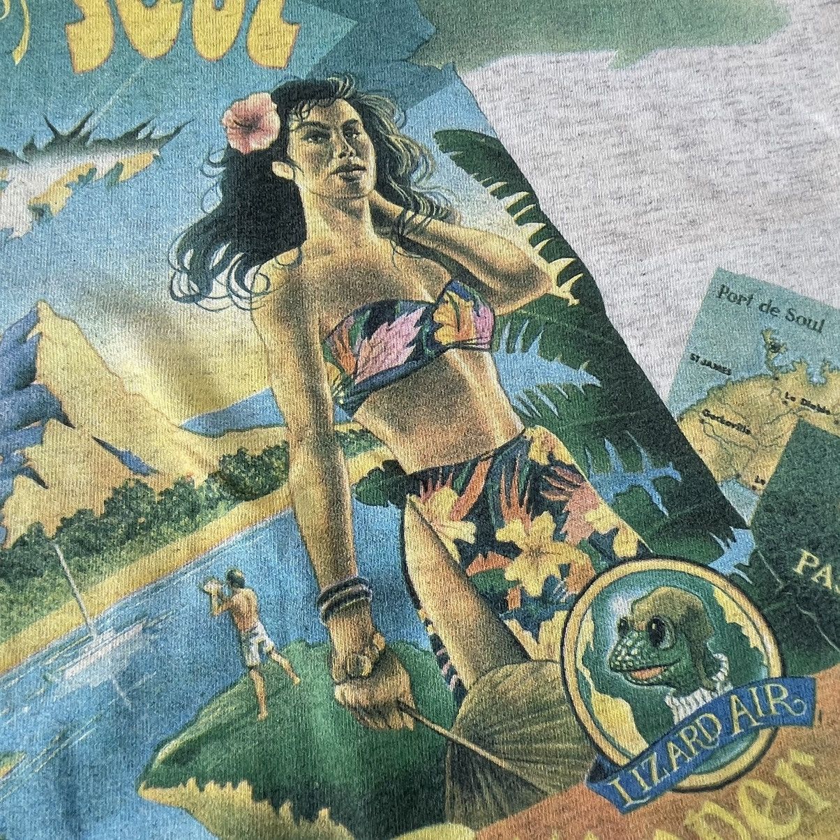 Vintage 🔥🔥Vintage Caribbean Soul Aloha Girl Big Image Hawaiin Tee Size US M / EU 48-50 / 2 - 2 Thumbnail