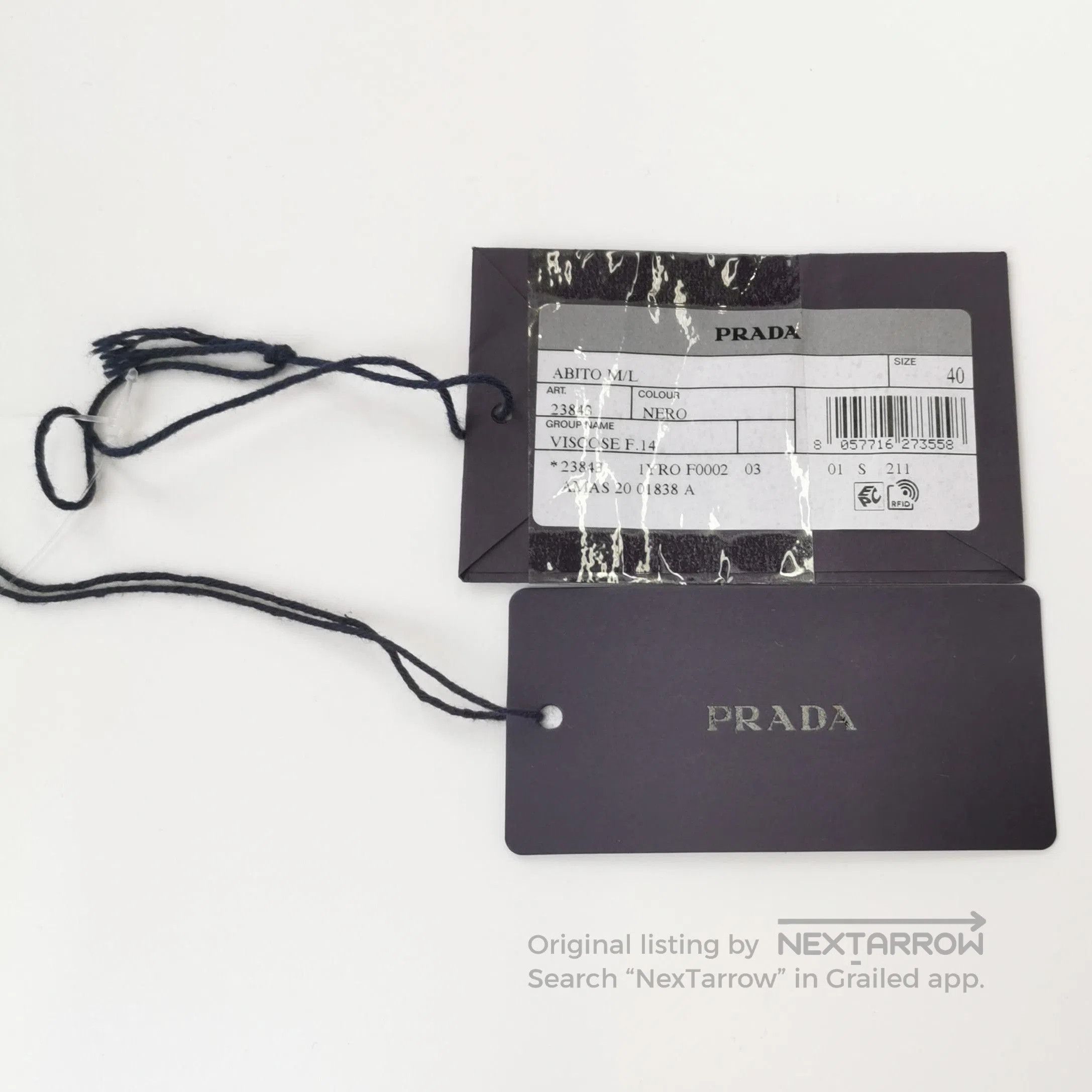 Prada Prada Black Hollow Design Slim Fit Dress . Size L / US 10 / IT 46 - 3 Thumbnail