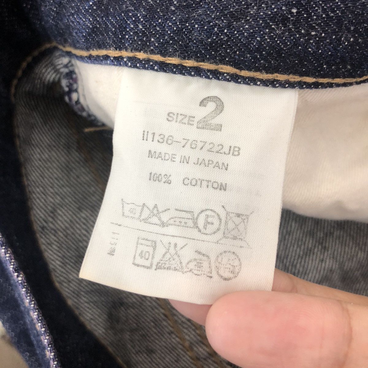 If Six Was Nine BEAUTY BEAST Takao Yamashita Denim Pants Hyper Gothic Punk Size US 31 - 6 Thumbnail
