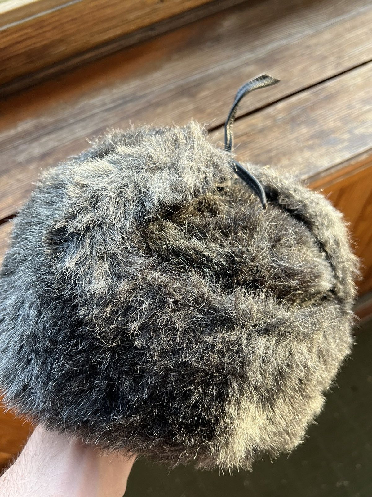 Hat Club Y2K Faux Fur Ushanka Vintage Fuzzy Trapper Hat Huge Size ONE SIZE - 7 Thumbnail