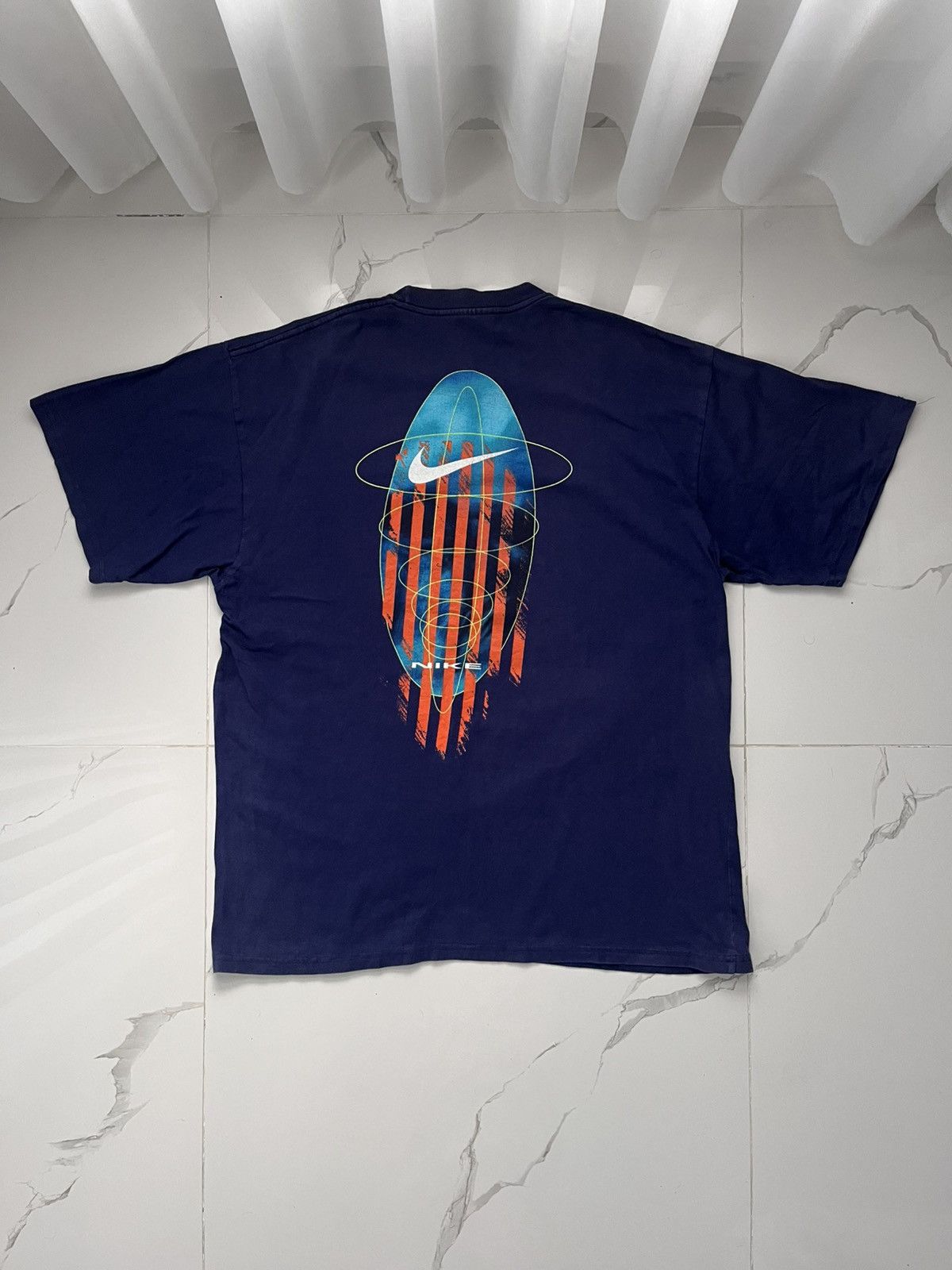 Nike 90’s NIKE RETRO BIG LOGO TEE SPELLOUT SWOOSH Y2K RARE Size US L / EU 52-54 / 3 - 1 Thumbnail