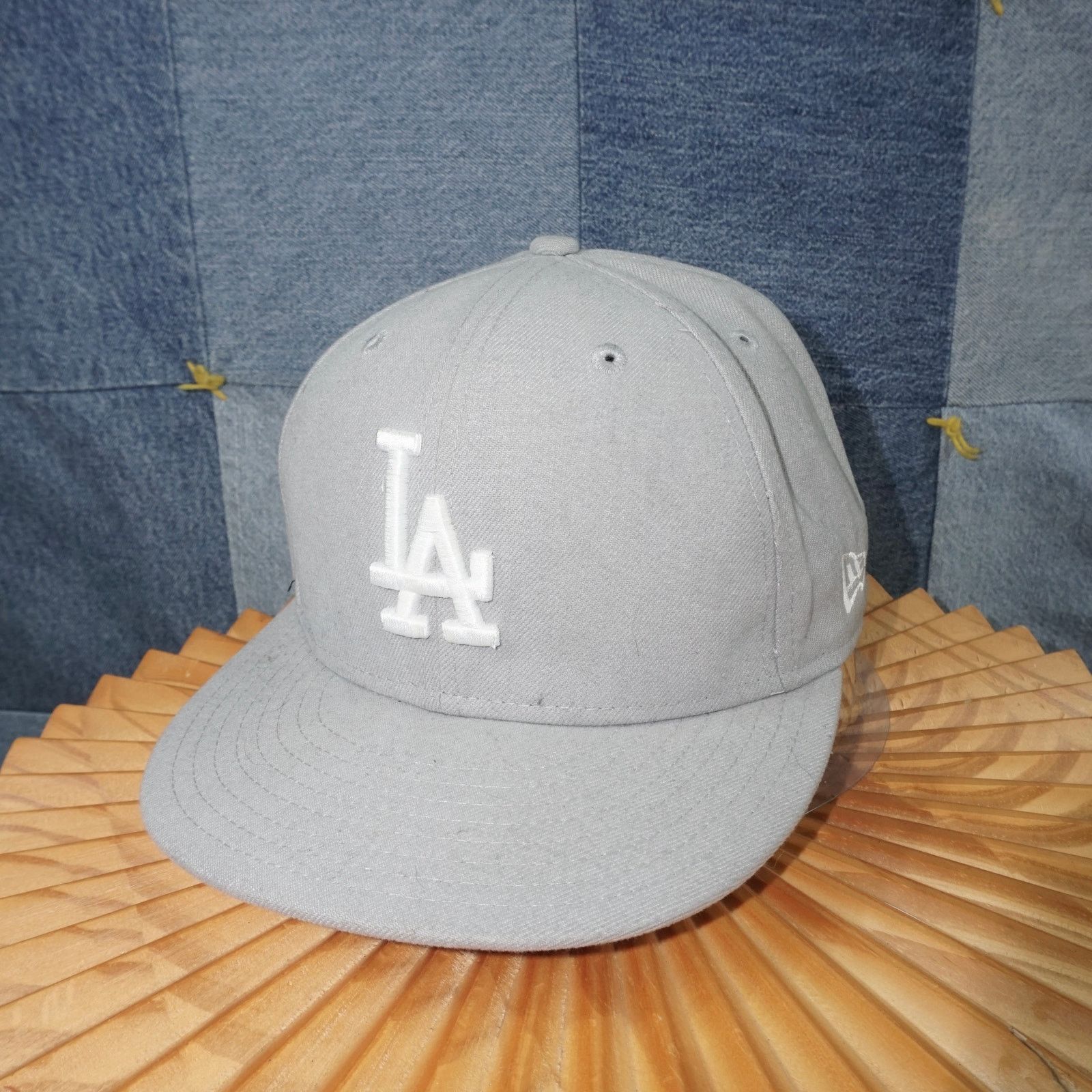 New Era 7 - Vintage Y2K Los Angeles Dodgers LA logo embroidered hat Size ONE SIZE - 2 Thumbnail