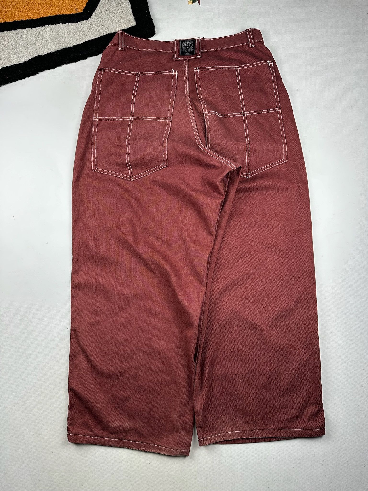 Dogtown Dogtown Baggy Large Pocket Jeans jnco Ecko unltd style Size US 33 - 3 Thumbnail