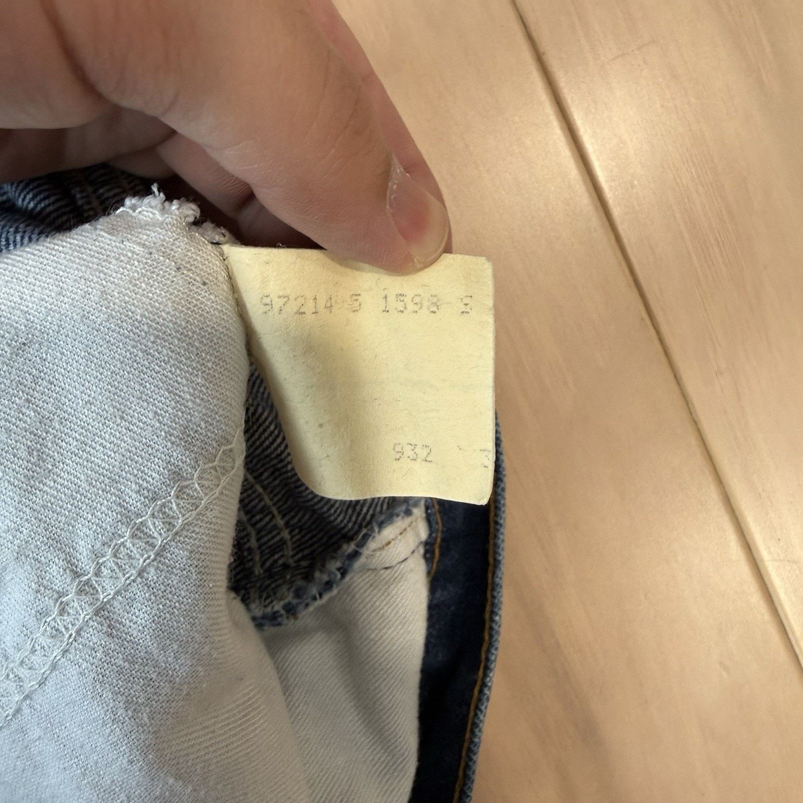 Levi's Vintage Levis 517 Jeans 29 Blue 80s Denim Made in USA Boot Size US 29 - 5 Thumbnail