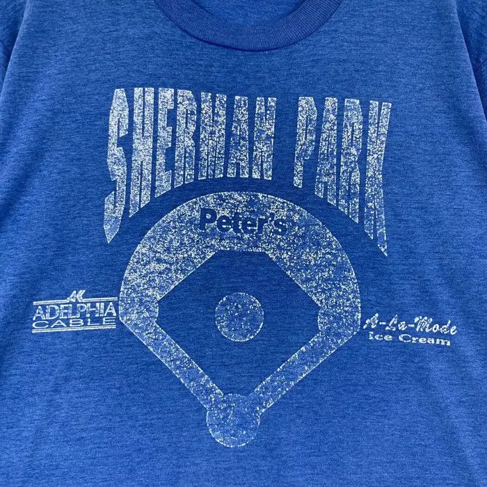 Other Vintage 80’ SHERMAN PARK ADELPHIA CABLE Tee Shirt Size US L / EU 52-54 / 3 - 4 Thumbnail