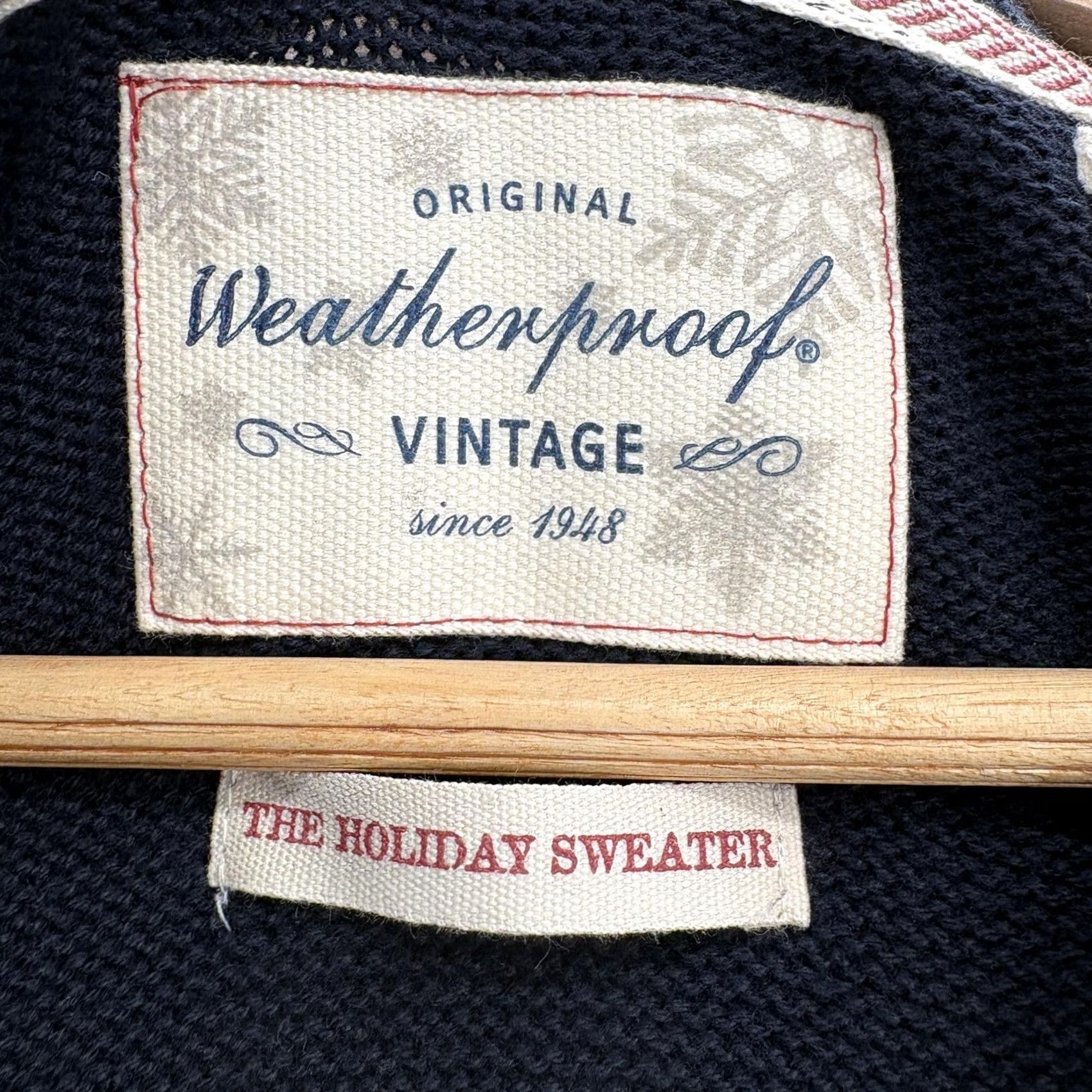 Weatherproof Weatherproof Vintage Sweater Mens M Blue Cotton 1/4 Zip Fair Isle Christmas Knit Mock Neck Long Sleeve Pullover Casual Holiday Mens Size US M / EU 48-50 / 2 - 4 Thumbnail