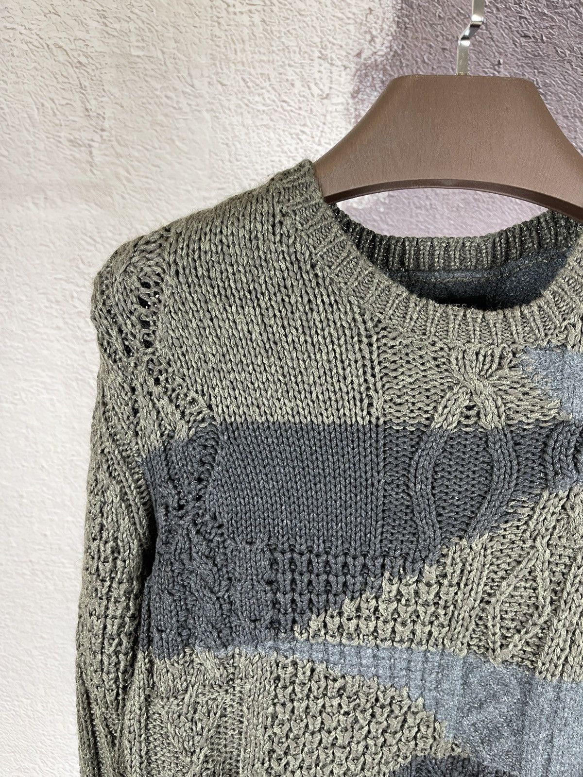 Allsaints Allsaints Minory crew colour blocked sweater knitwear Size US L / EU 52-54 / 3 - 6 Thumbnail
