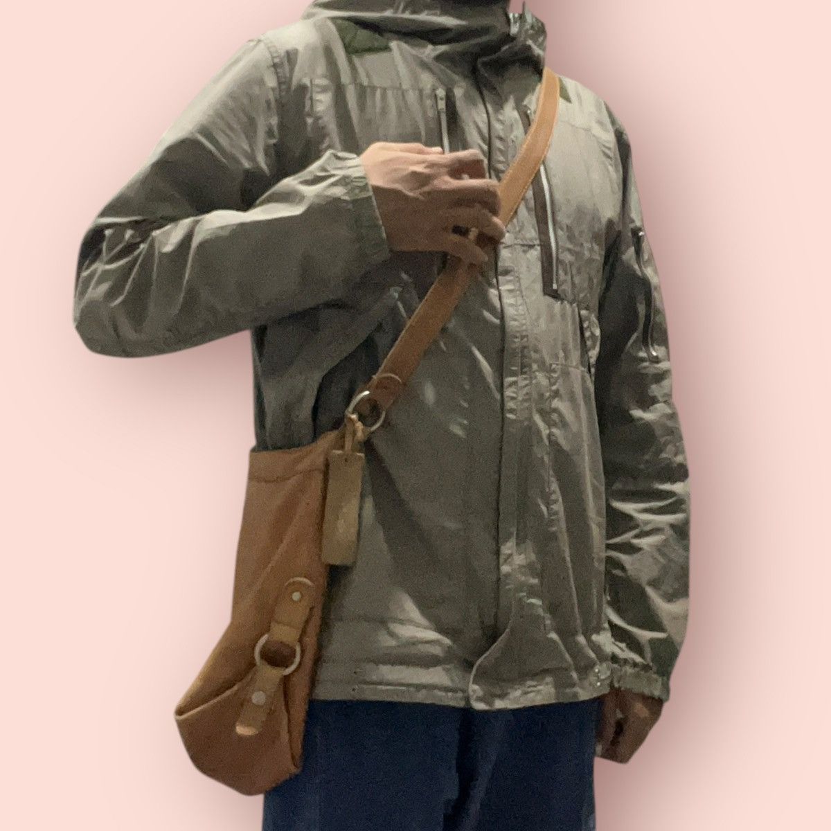 Dakota Grizzly × Japanese Brand × Leather VINTAGE DAKOTA JAPAN LEATHER CROSSBODY SHOULDER SLING BAG Size ONE SIZE - 5 Thumbnail