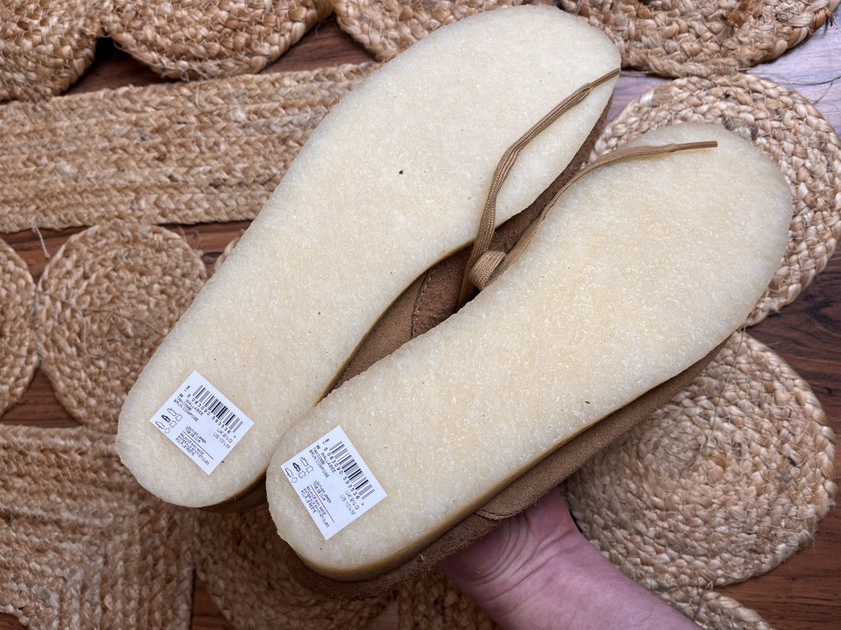 Clarks × Designer Clarks Beige suede two-tone Tan Wallabee Wallabees mule moc Size US 10.5 / EU 43-44 - 11 Thumbnail