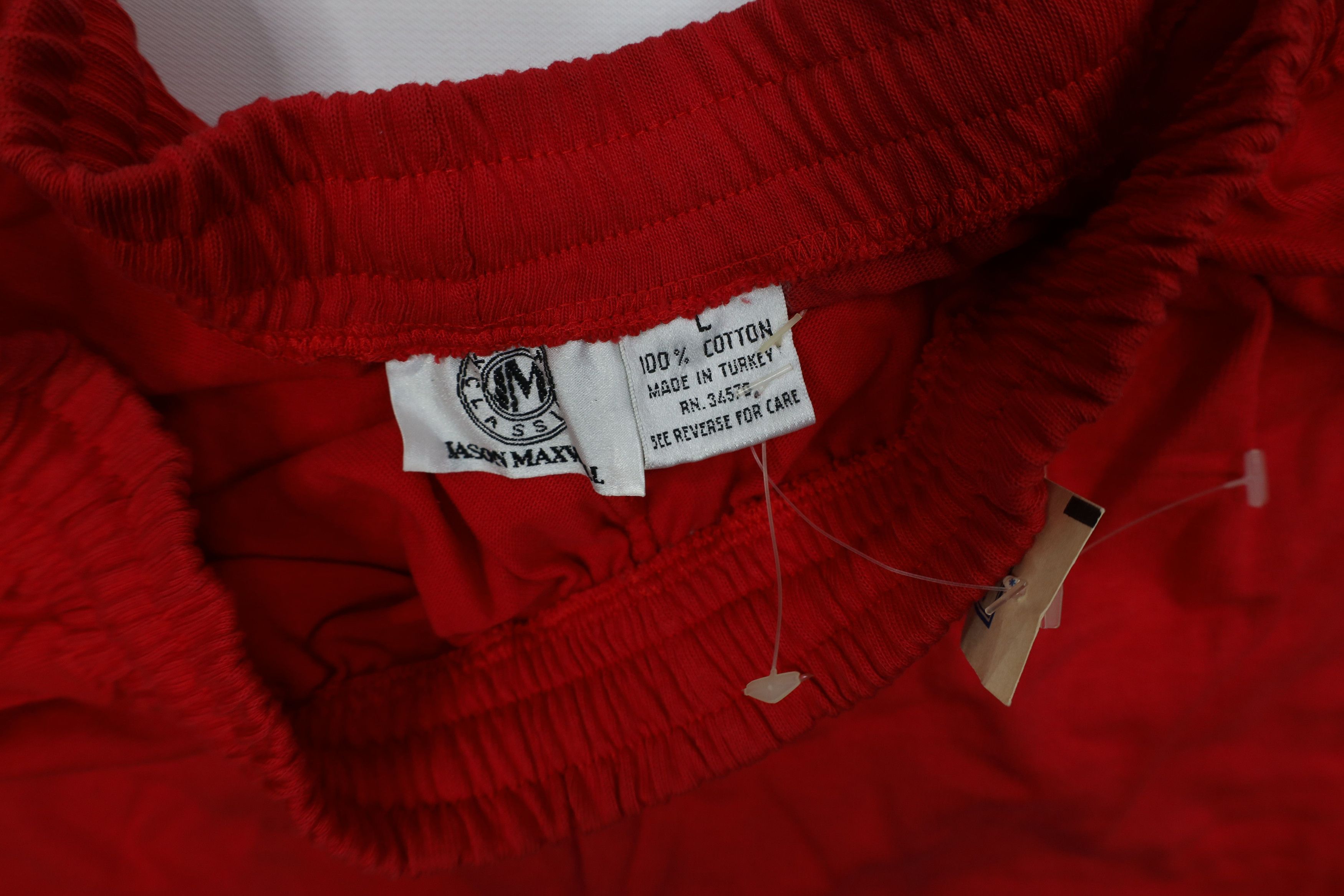 Vintage Deadstock Vintage 90s Streetwear Above Knee Shorts Red Size US 34 / EU 50 - 10 Thumbnail