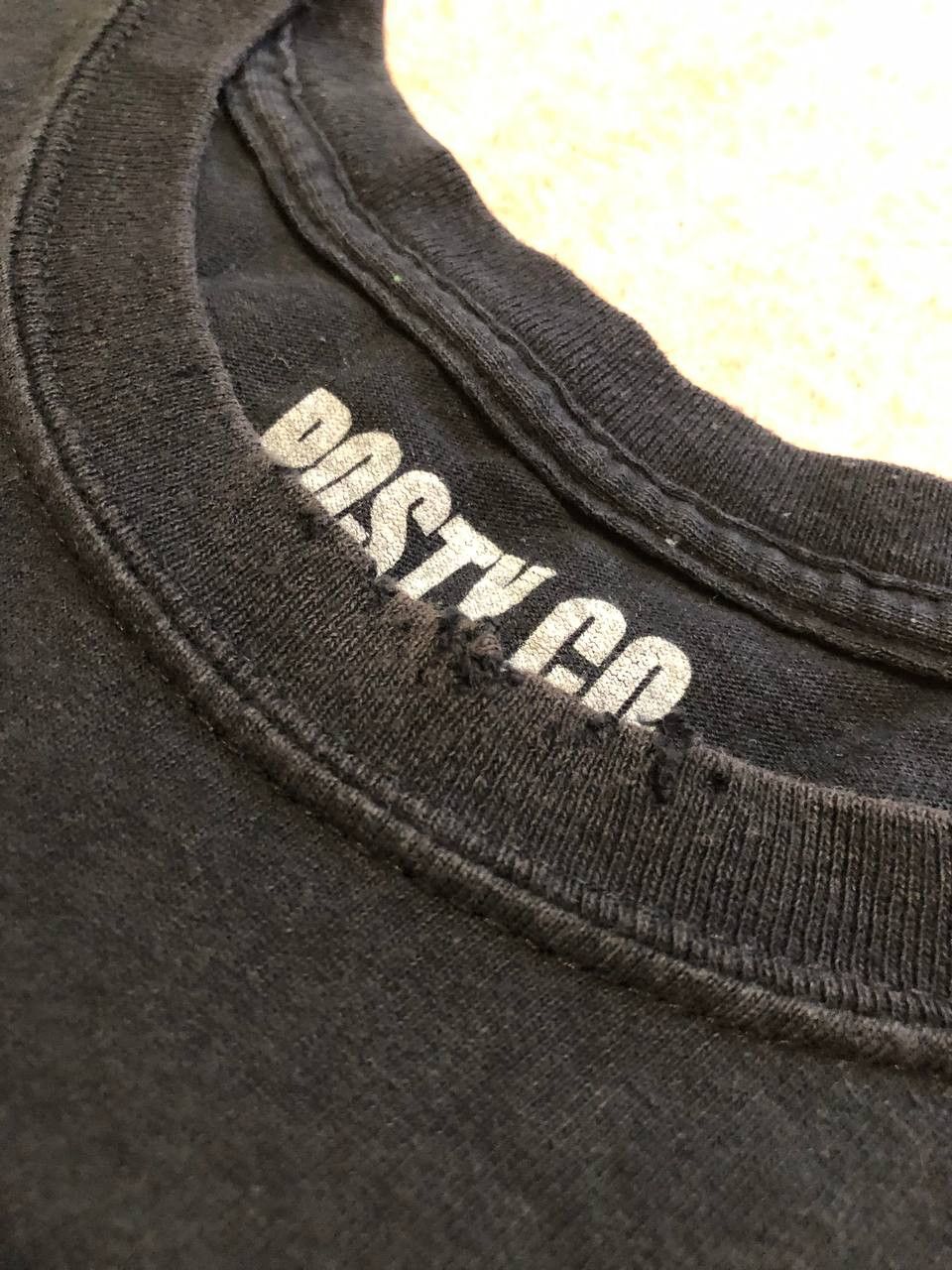 POST&CO Vintage black T-shirt POST&CO big print streetwear Y2K Size US L / EU 52-54 / 3 - 8 Thumbnail