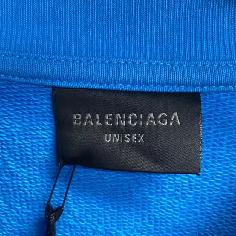 Balenciaga Balenciaga Sky-blue cola logo sweatshirt Size US XS / EU 42 / 0 - 3 Thumbnail