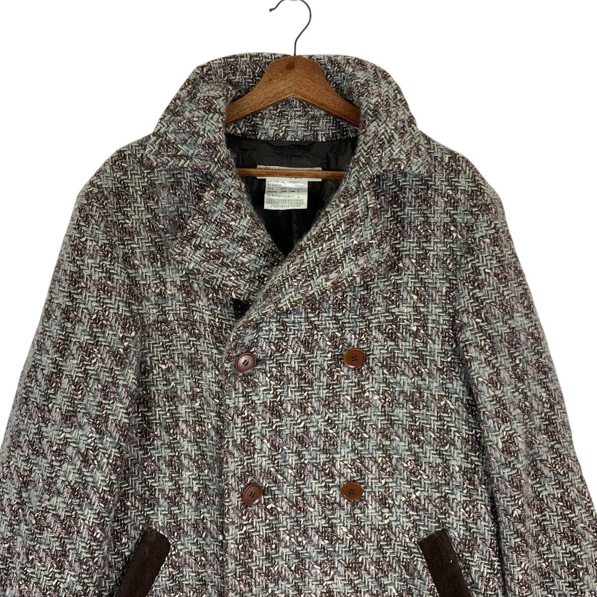 Japanese Brand × Katharine Hamnett London × Vintage Vintage Katharine Hamnett London Double Breasted Heavy Coat Size US L / EU 52-54 / 3 - 2 Thumbnail