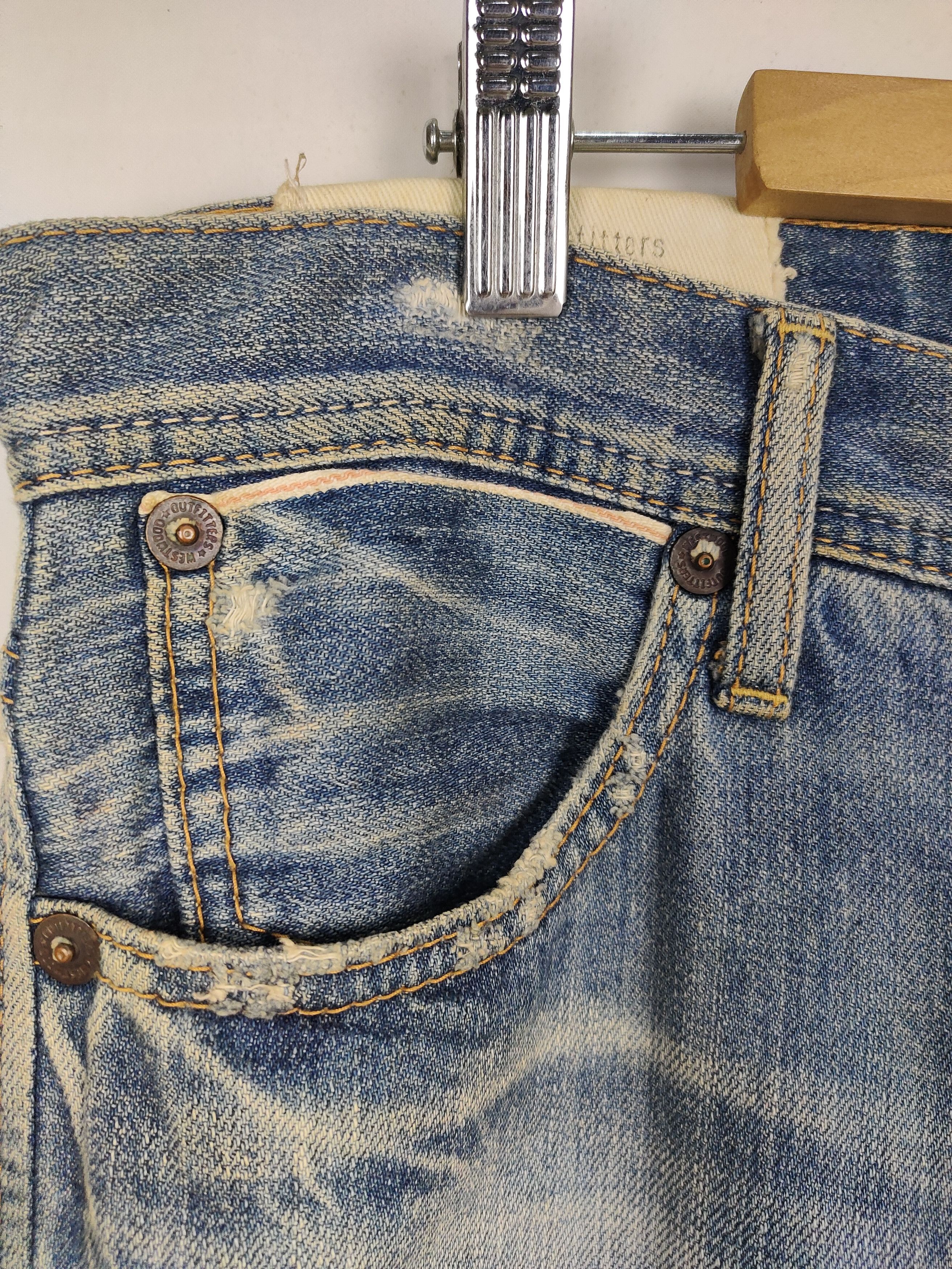Japanese Brand Westwood Outfitters Selvedge Denim Pant Size US 32 / EU 48 - 2 Thumbnail