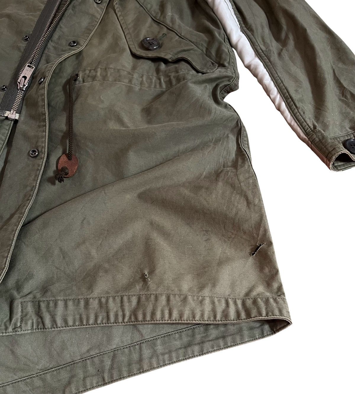 Undercover Undercover M-51 fishtail hooded military field parka Size US M / EU 48-50 / 2 - 4 Thumbnail