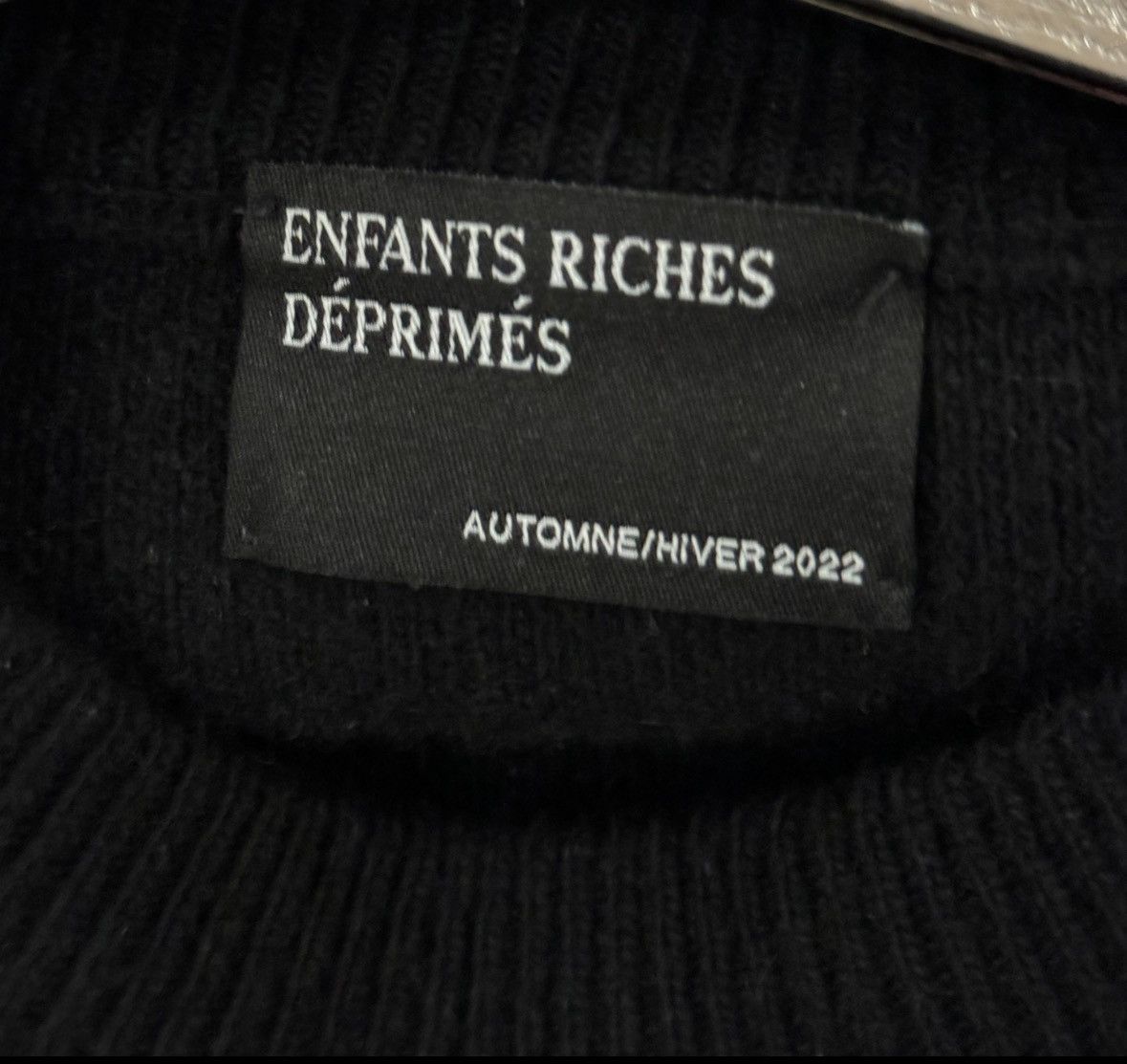 Enfants Riches Deprimes Punk rock checked sweater Size US XL / EU 56 / 4 - 3 Thumbnail