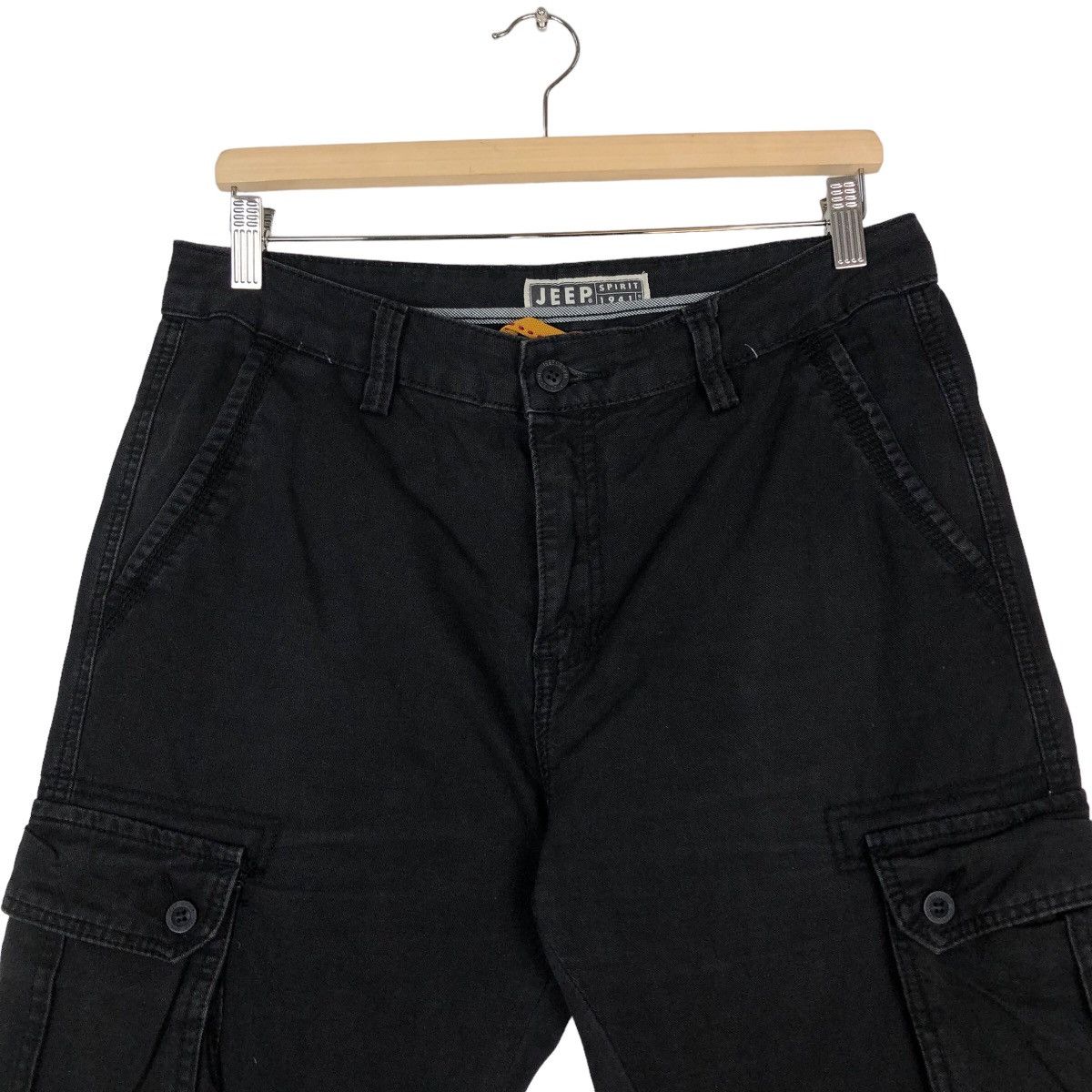 Japanese Brand 🔥Bush Pants Multi Pocket Cargo Jeep 3D Pockets Survival Size US 33 - 3 Thumbnail