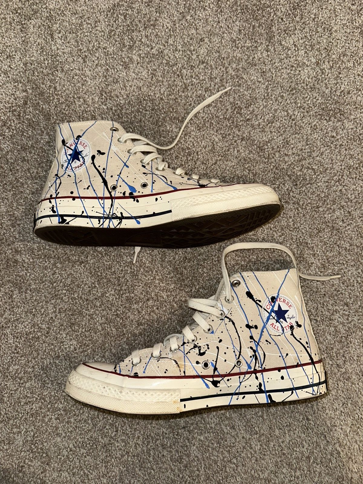 Converse Converse Chuck Taylor All Star 70 High Paint Splatter Size US 9.5 / EU 42-43 - 7 Thumbnail