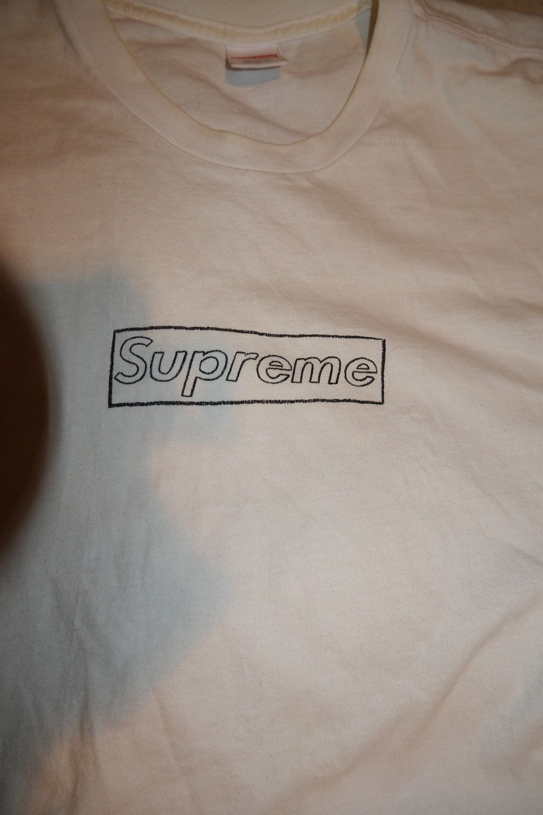 Supreme Supreme x KAWS Chalk Logo Tee | Grailed