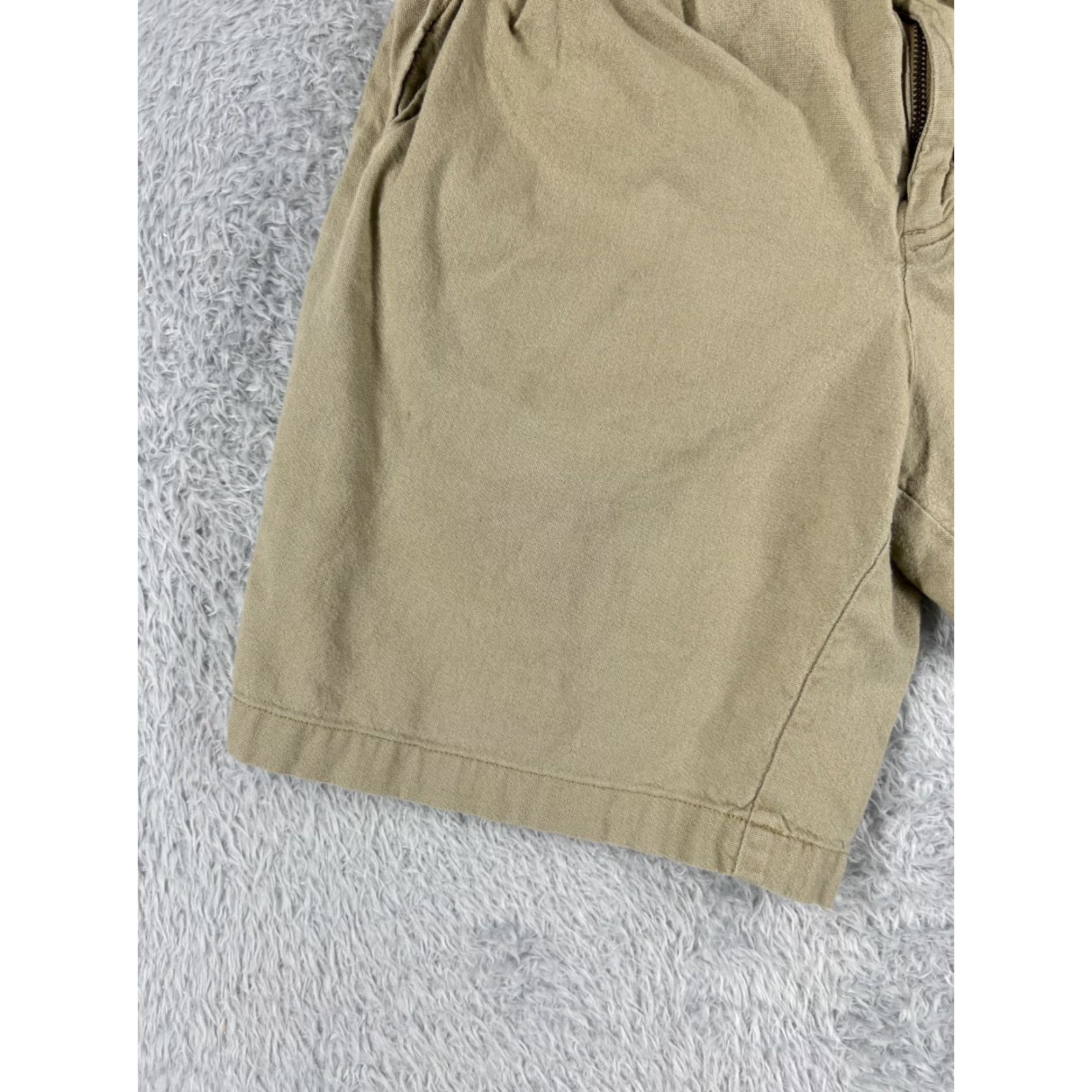 Patagonia Patagonia Shorts Womens Extra Small Beige Elastic Waist Woven 100% Cotton Hike Size 26" / US 2 / IT 38 - 3 Thumbnail