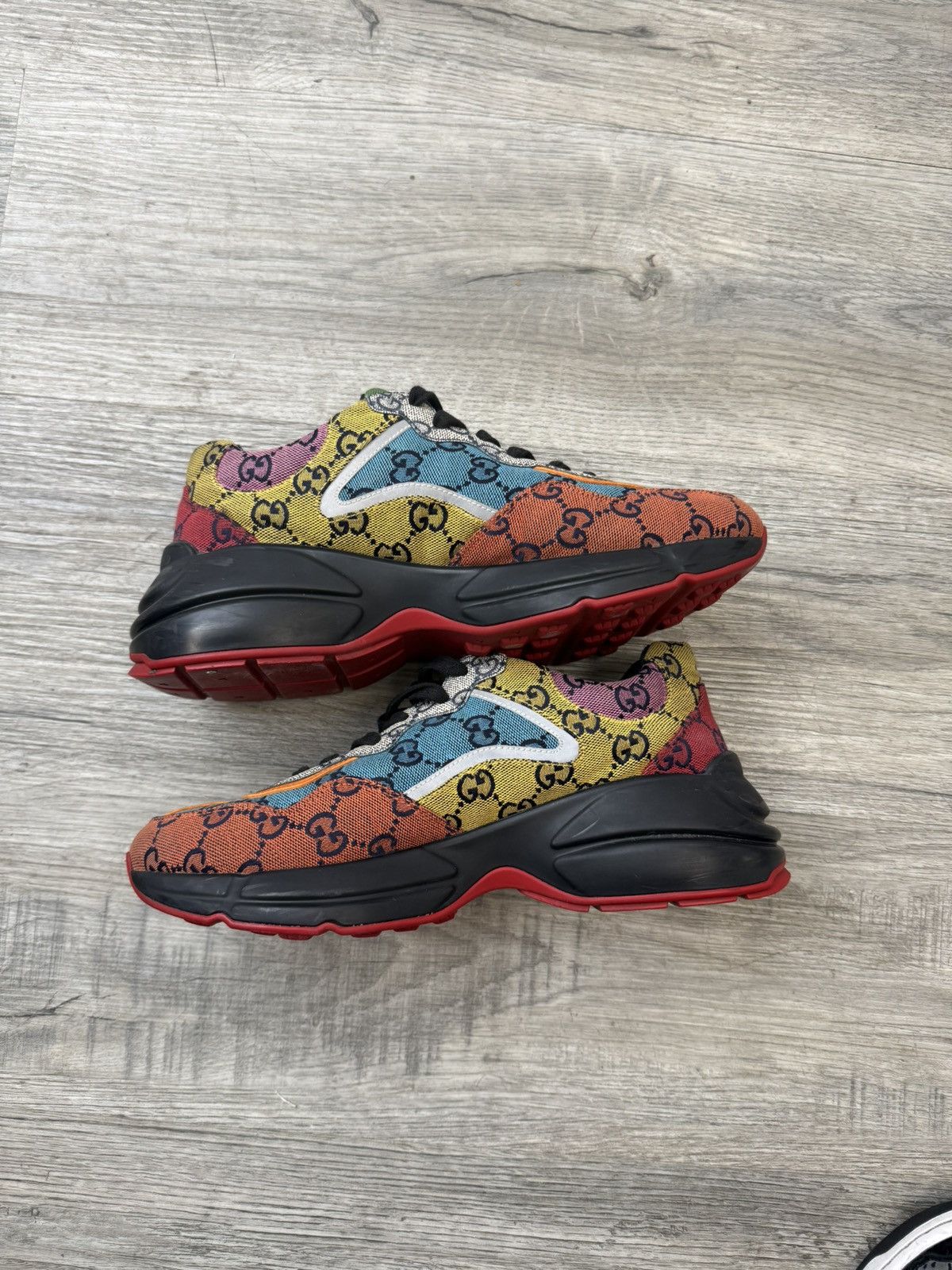 Gucci Gucci Rython - Multi Color Size US 6.5 / EU 39-40 - 4 Thumbnail
