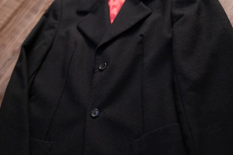 Comme des Garcons Comme des Garcons Black wool suit jacket 100% wool Size S / US 4 / IT 40 - 2 Thumbnail