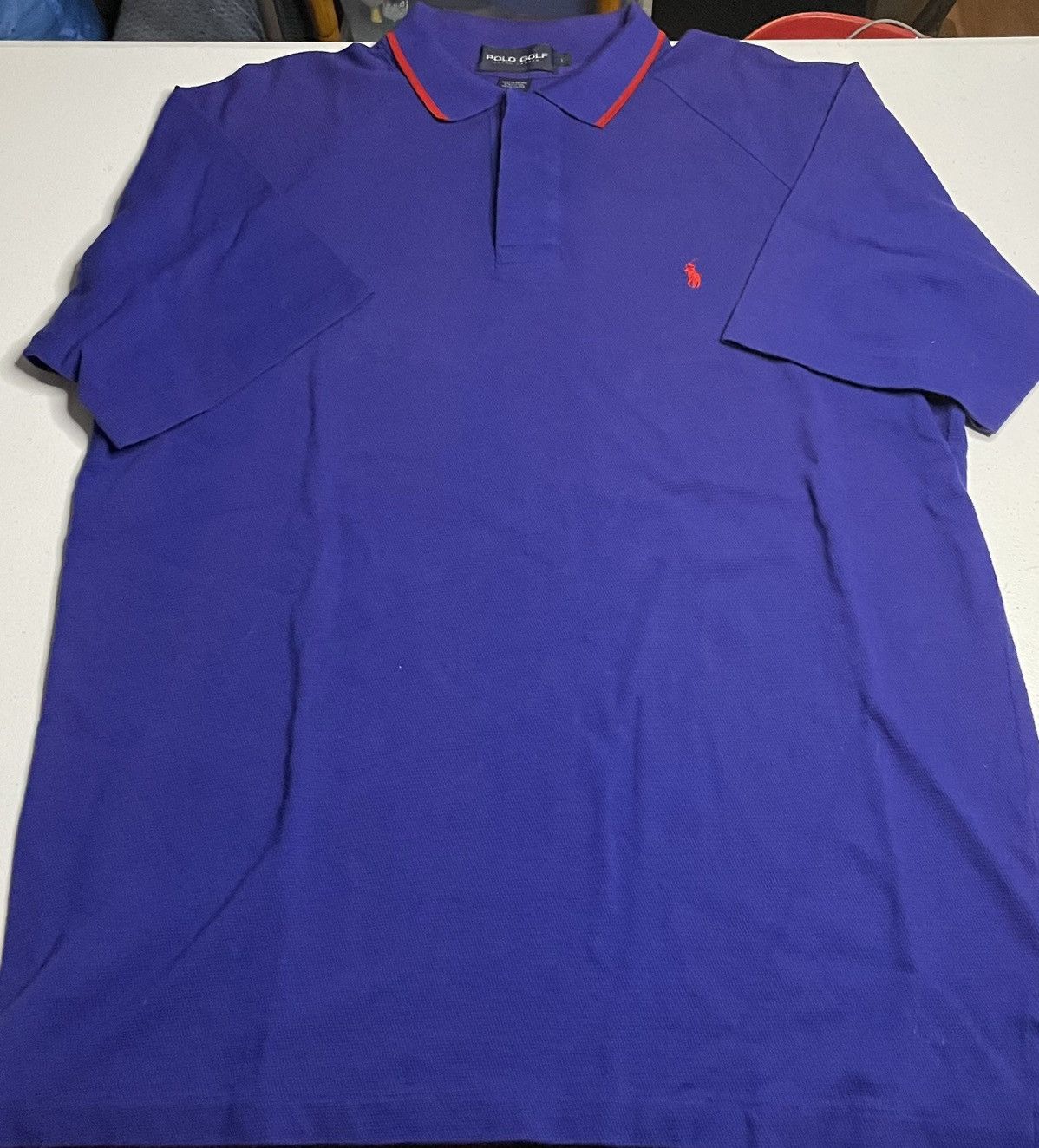 Polo Ralph Lauren Vintage Polo Golf Ralph Lauren collard shirt Size US L / EU 52-54 / 3 - 2 Thumbnail