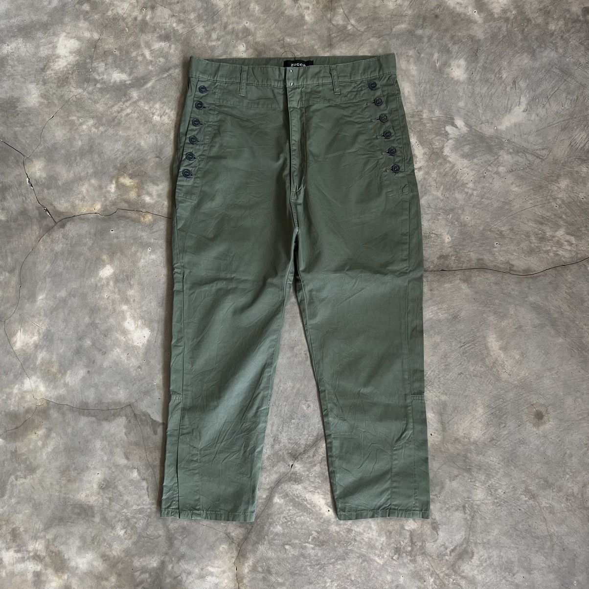 Issey Miyake Cabane De Zucca by Issey Miyake Trouser Button Pocket Size US 30 / EU 46 - 1 Thumbnail
