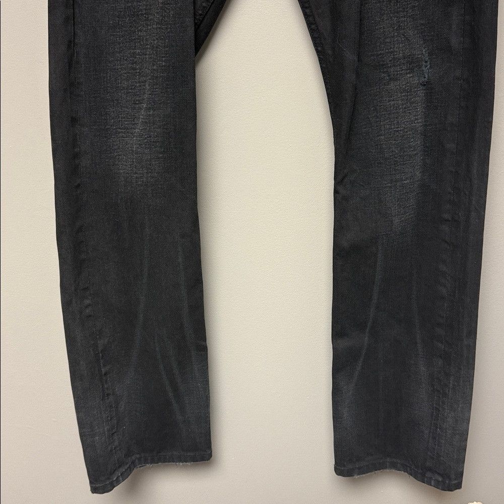 Cult Of Individuality Cult of Individuality Rebel Straight Black Jeans W36 L34 Size US 36 / EU 52 - 3 Thumbnail