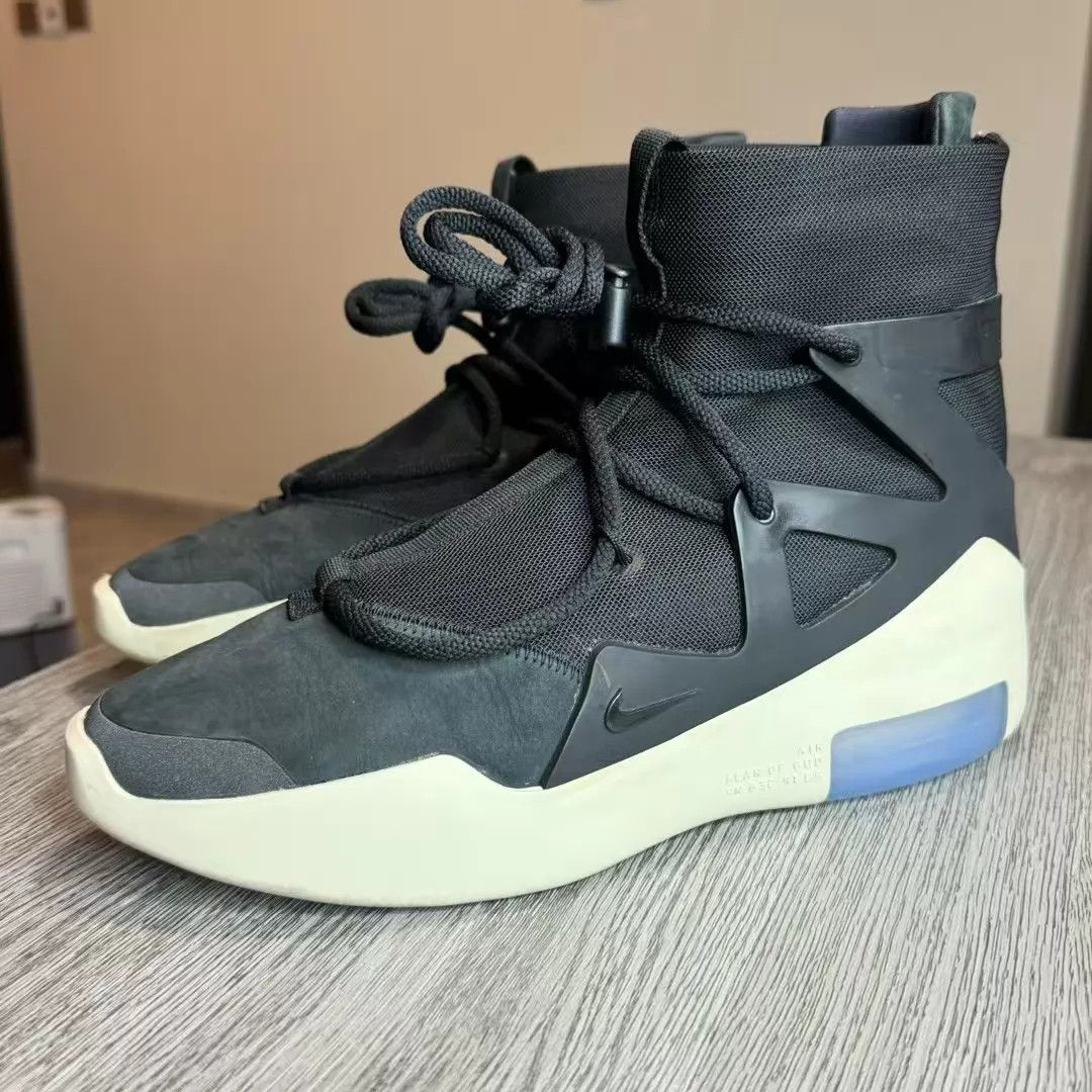 Nike Nike Air Fear of God 1 BlackFog OG 41 99 Worn 1x Size US 8 / EU 41 - 1 Thumbnail