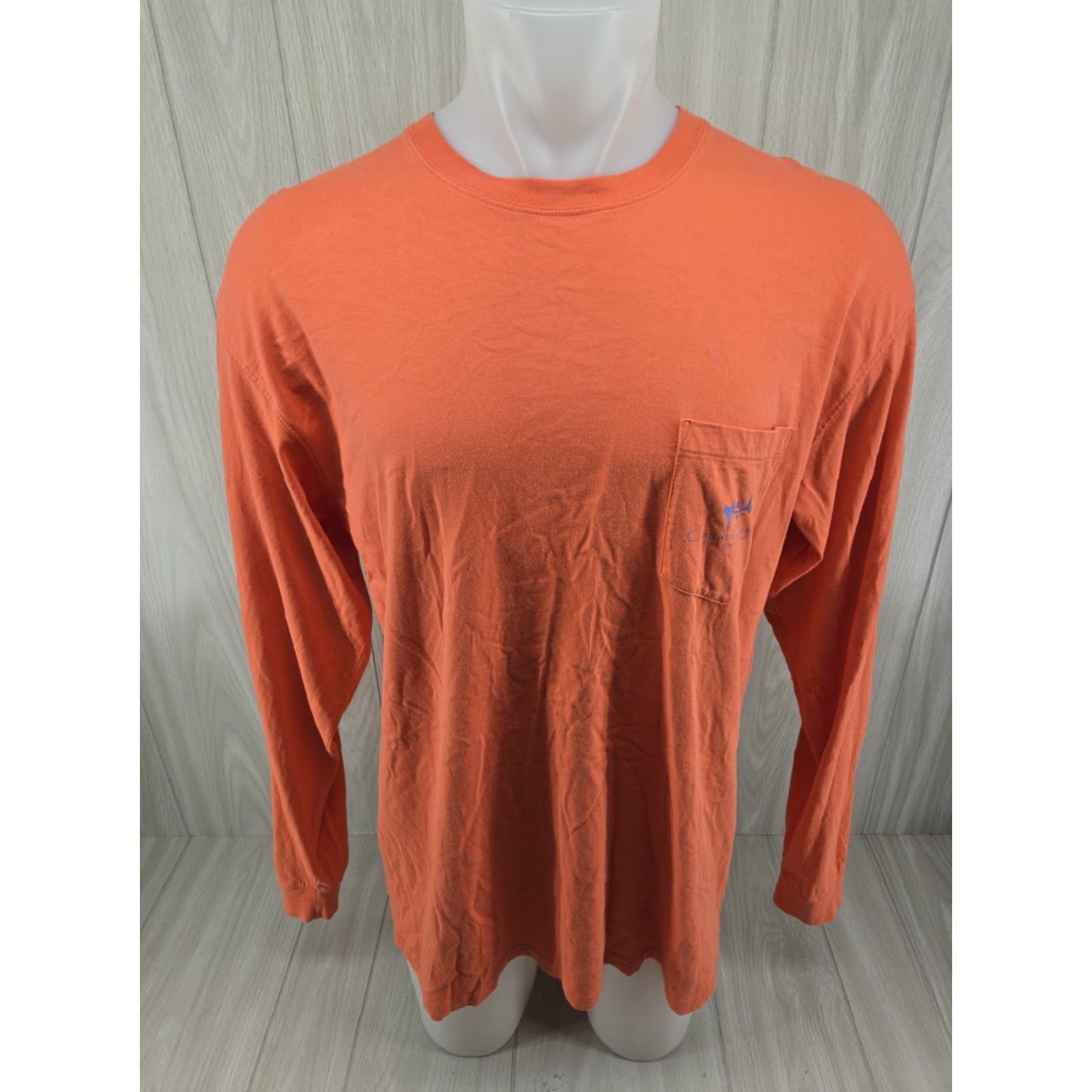 Alife Coastal Cotton Life Uninhibited Long Sleeve Shirt Mens Size L Coral Pink Size US L / EU 52-54 / 3 - 3 Thumbnail