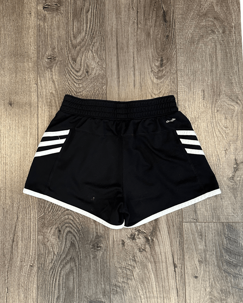 Adidas Adidas Climalite Women's Black Athletic Shorts - Size Small Size 22" - 2 Thumbnail