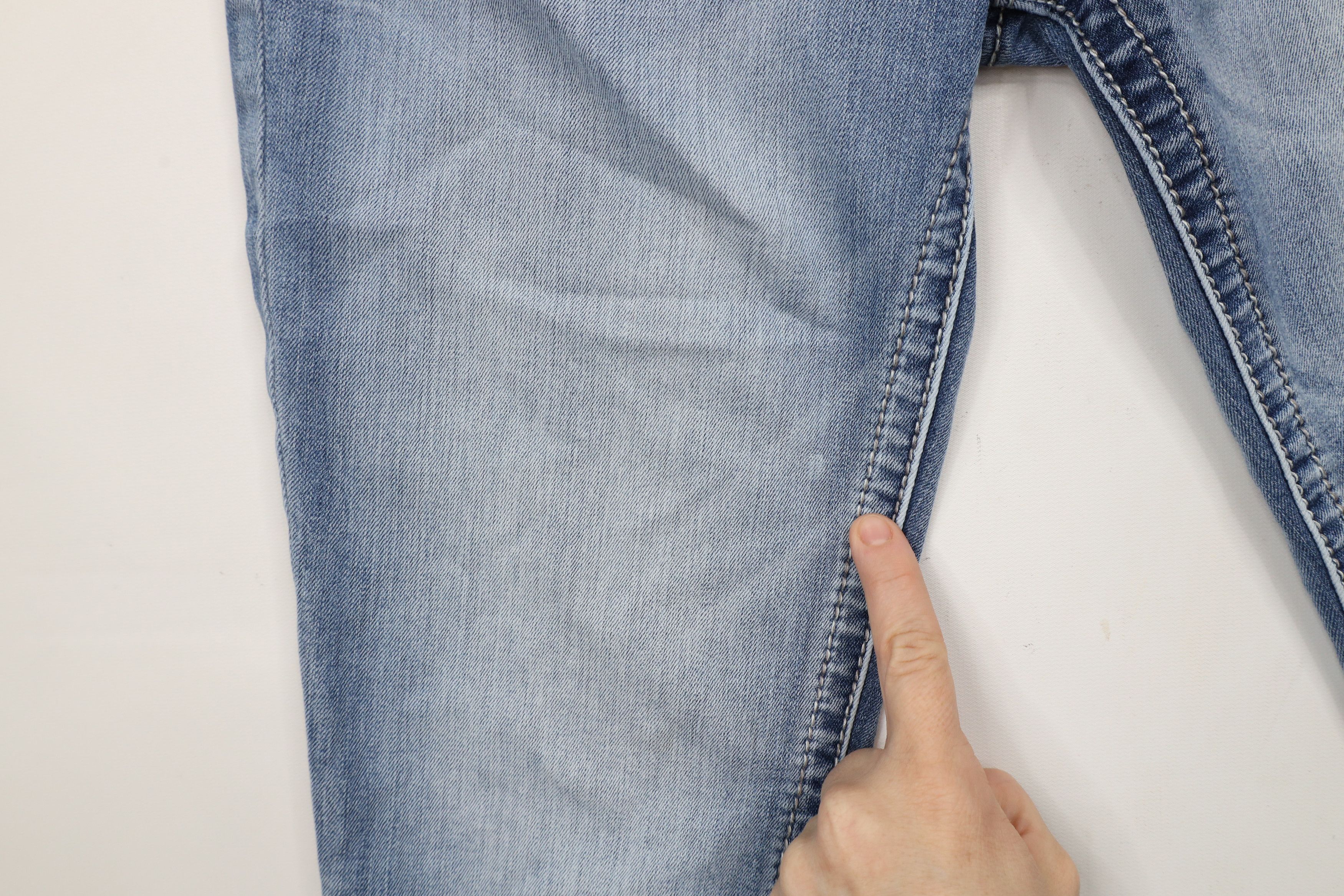 Miss Me × Vintage Miss Me Bling Mid Rise Easy Skinny Leg Denim Jeans Blue Size 27" / US 4 / IT 40 - 5 Thumbnail