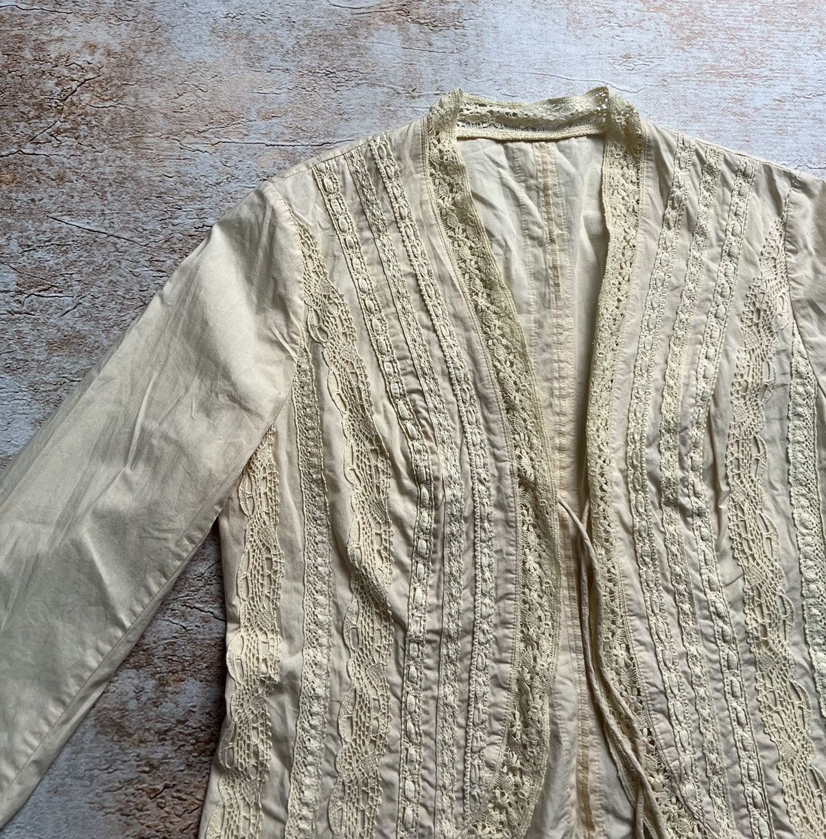 Japanese Brand × Vintage Vintage Japanese kimono blouse Size S / US 4 / IT 40 - 3 Thumbnail