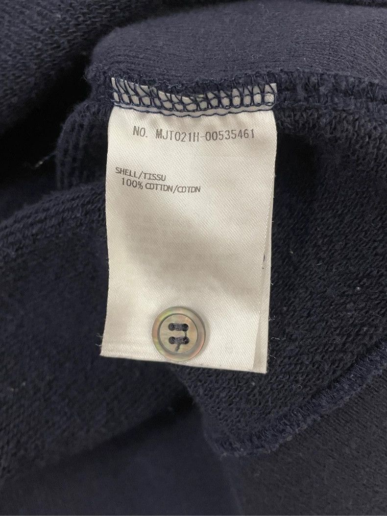 Thom Browne Thom browne Dark blue four-striped round-neck sweatshirt 25 Size US L / EU 52-54 / 3 - 7 Thumbnail