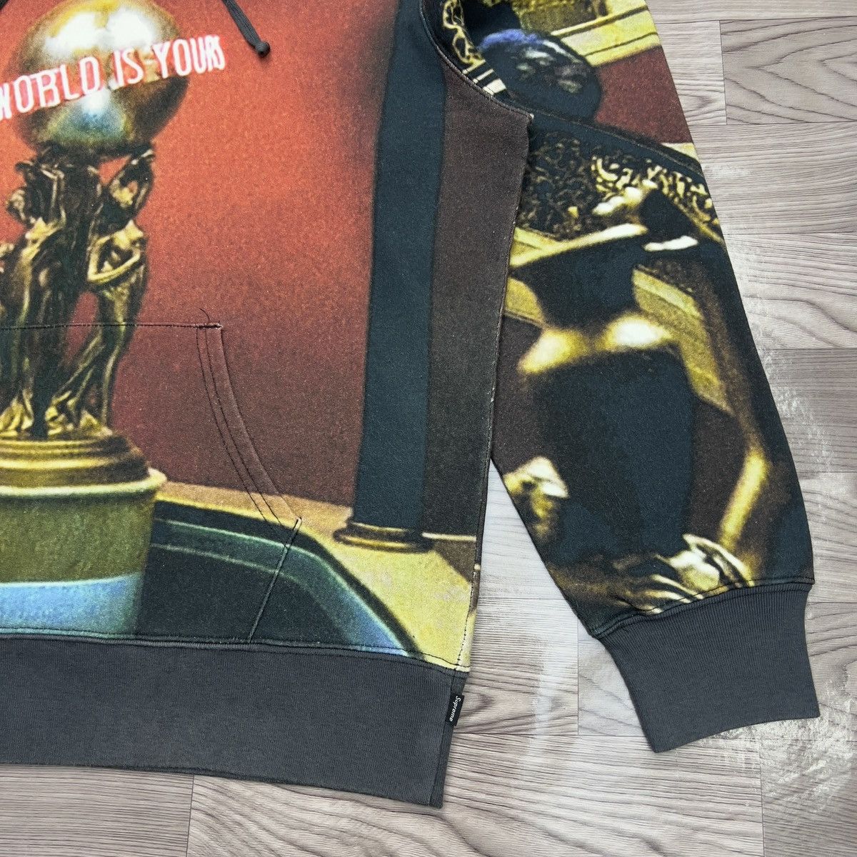 Supreme Supreme Scarface The World Is Yours Hoodie Size US XL / EU 56 / 4 - 12 Thumbnail