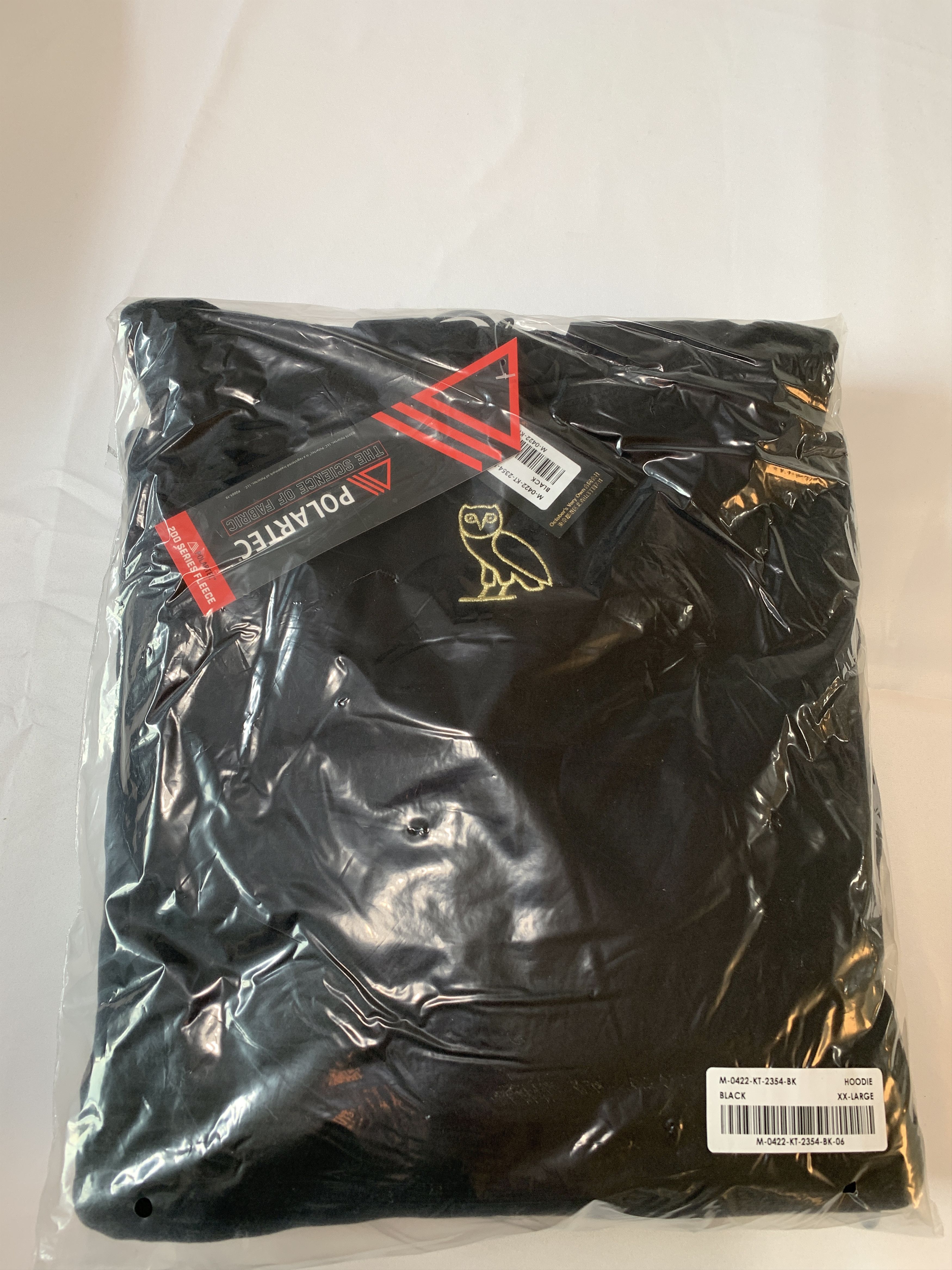 Drake *RARE* OVO Polartec Thermal Pro Microfleece Hoodie Black Size US XXL / EU 58 / 5 - 3 Thumbnail