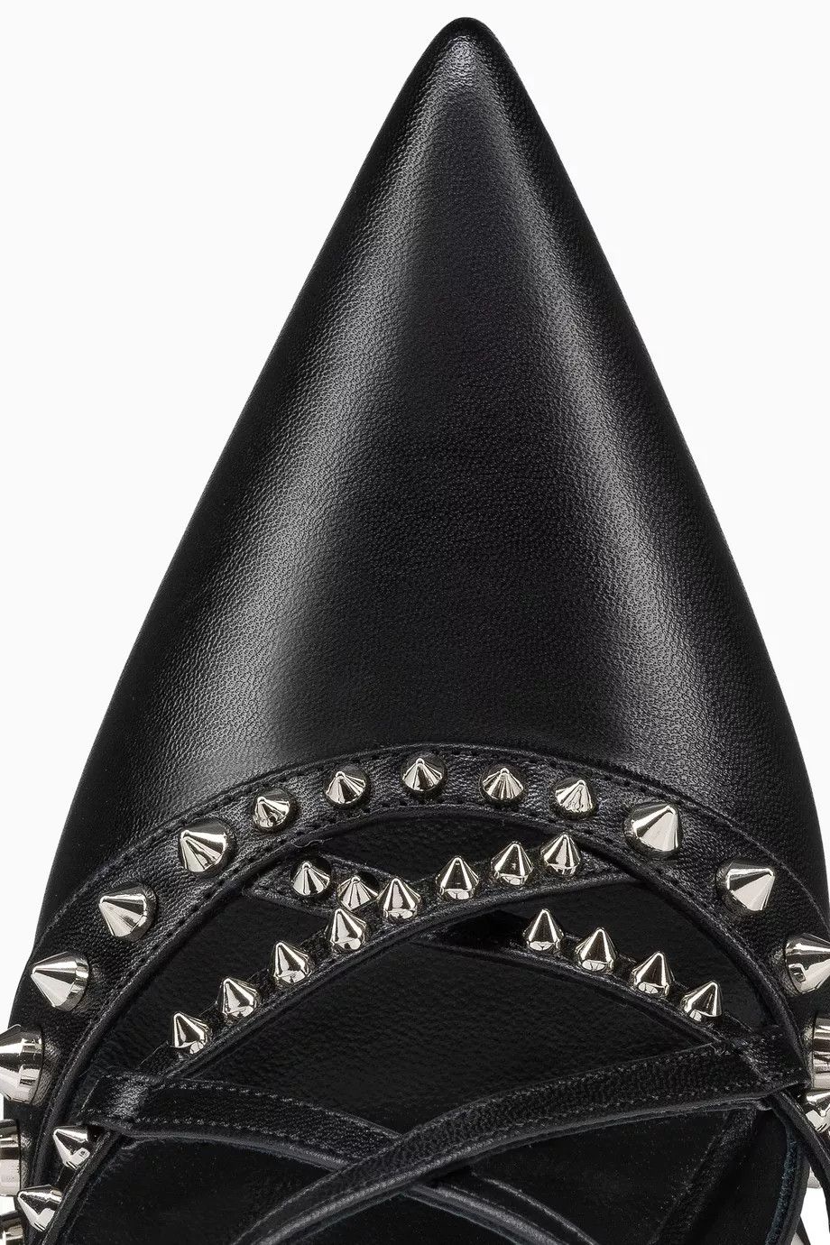 Christian Louboutin o1bcso1str0825 Tatooshka Spikes 100 Pumps in Black Size US 6 / IT 36 - 4 Thumbnail
