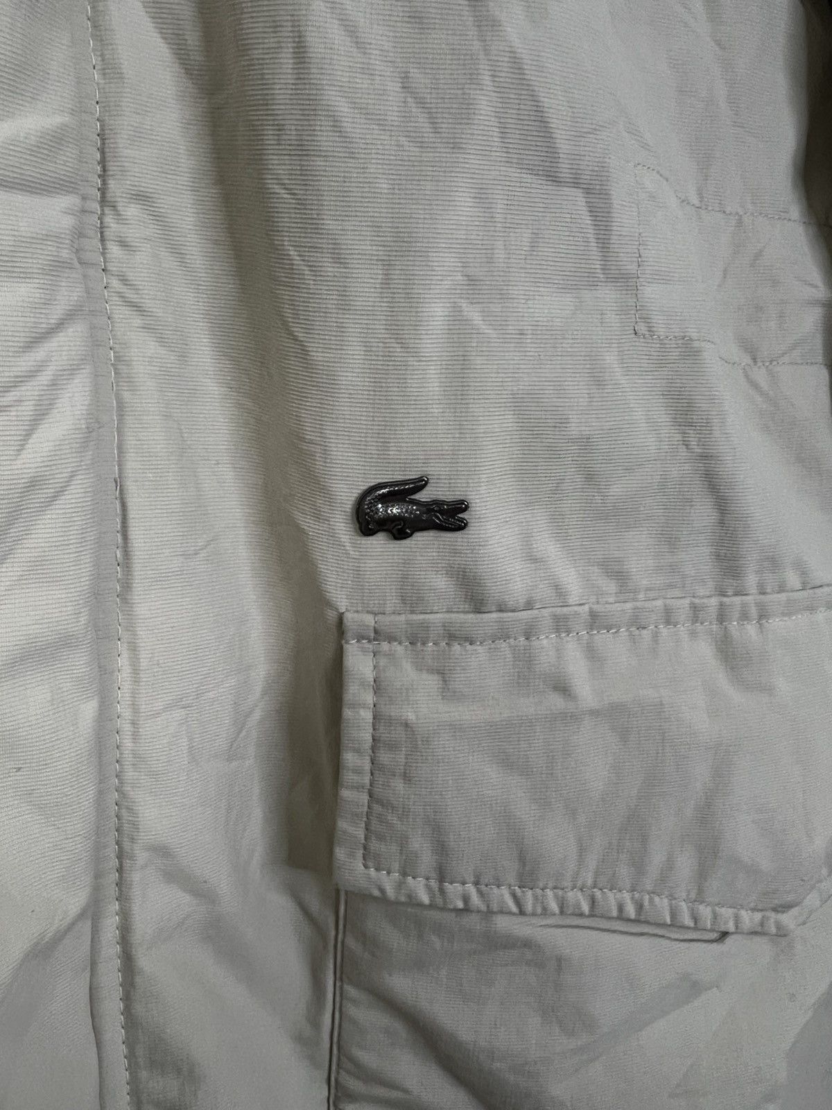 Lacoste Lacoste long vintage parka beige waterproff L Size US L / EU 52-54 / 3 - 3 Thumbnail