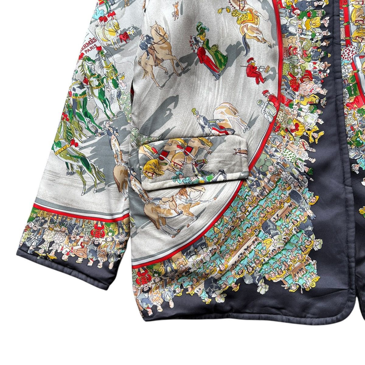 Hermes 🔥 Rare Vintage Hermes Paris Cirque Molier Reversible Jacket Size M / US 6-8 / IT 42-44 - 10 Thumbnail